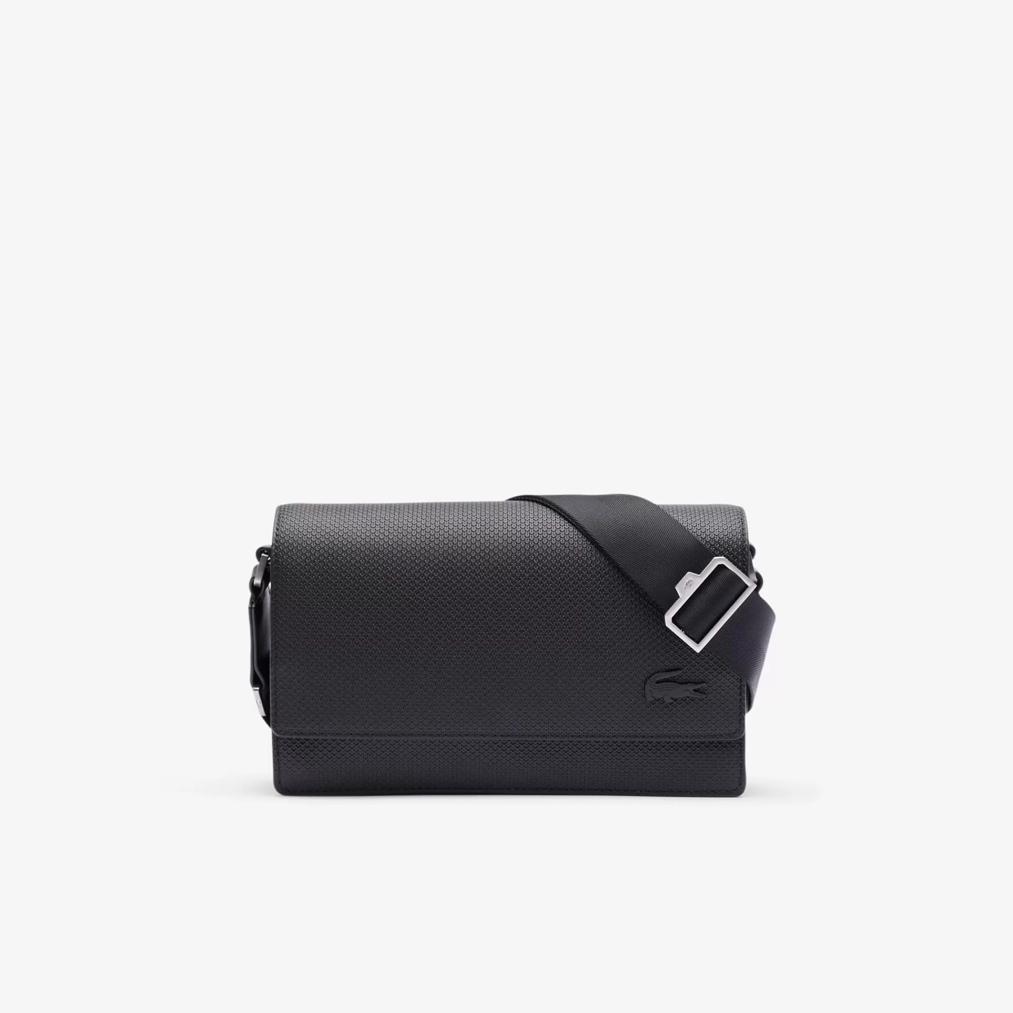 MULHER LACOSTE Cross Body | Malas^Mala Reporter de Pele Chantaco com Fecho de Aba
