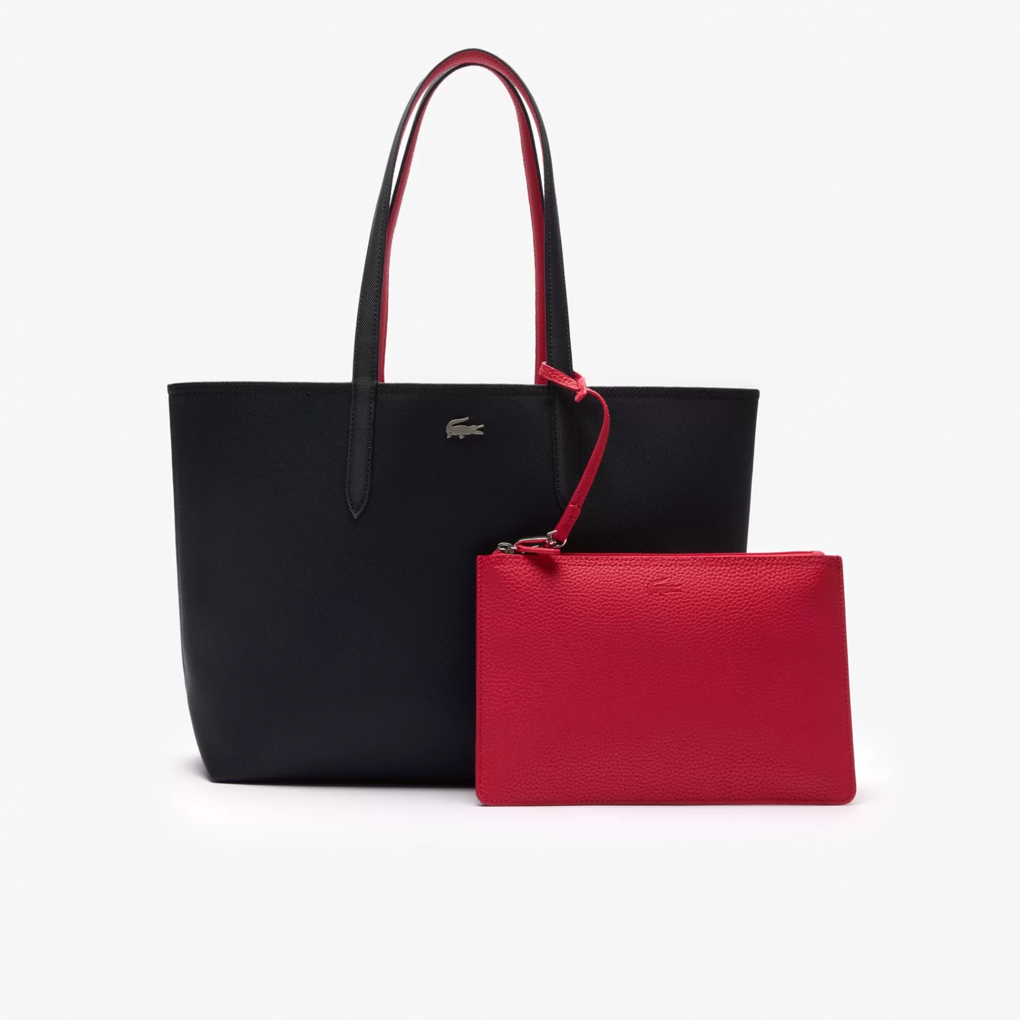 MULHER LACOSTE Malas^Mala Tote Anna Reversível com Bolsa