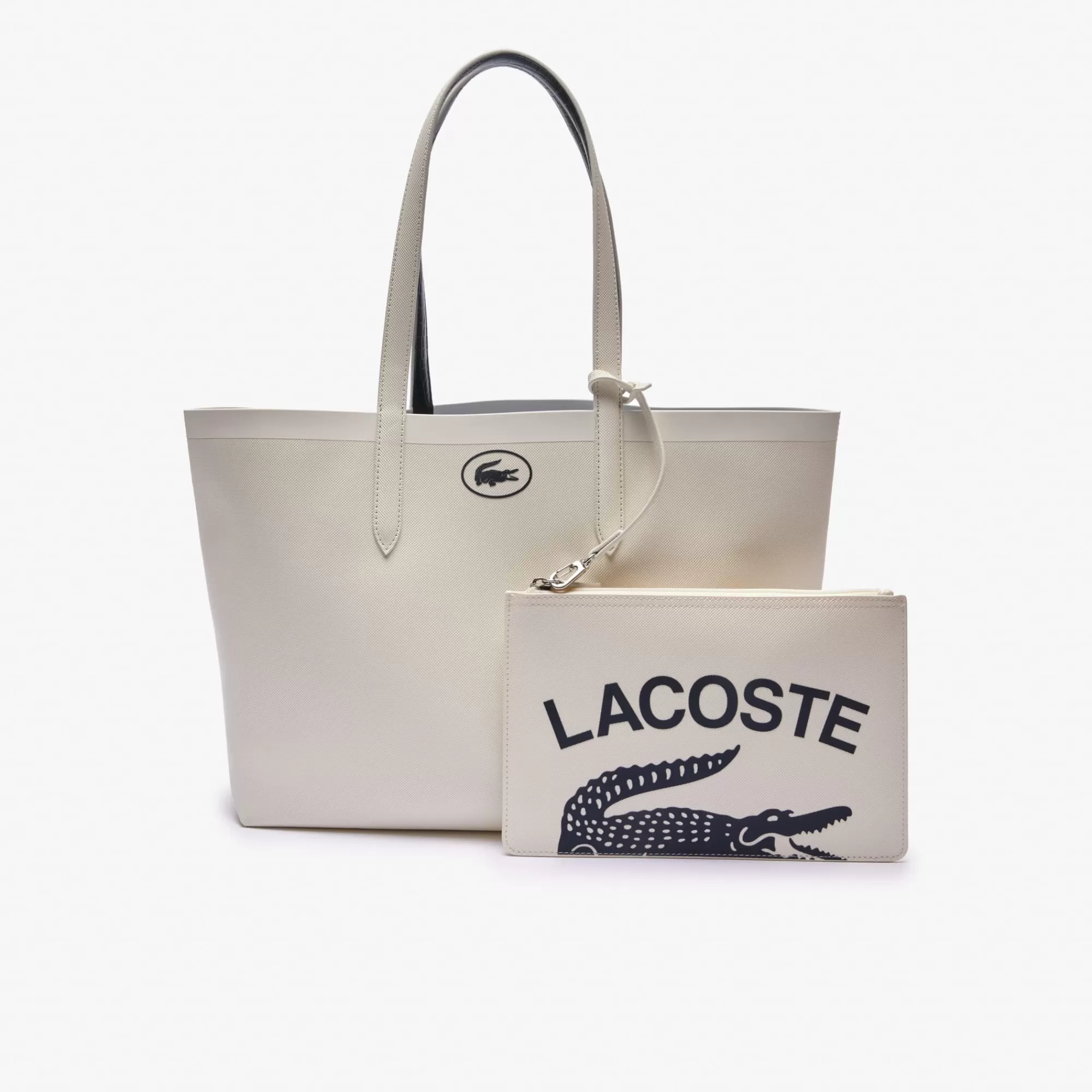 MULHER LACOSTE Malas^Mala Tote Anna Reversível com Bolsa