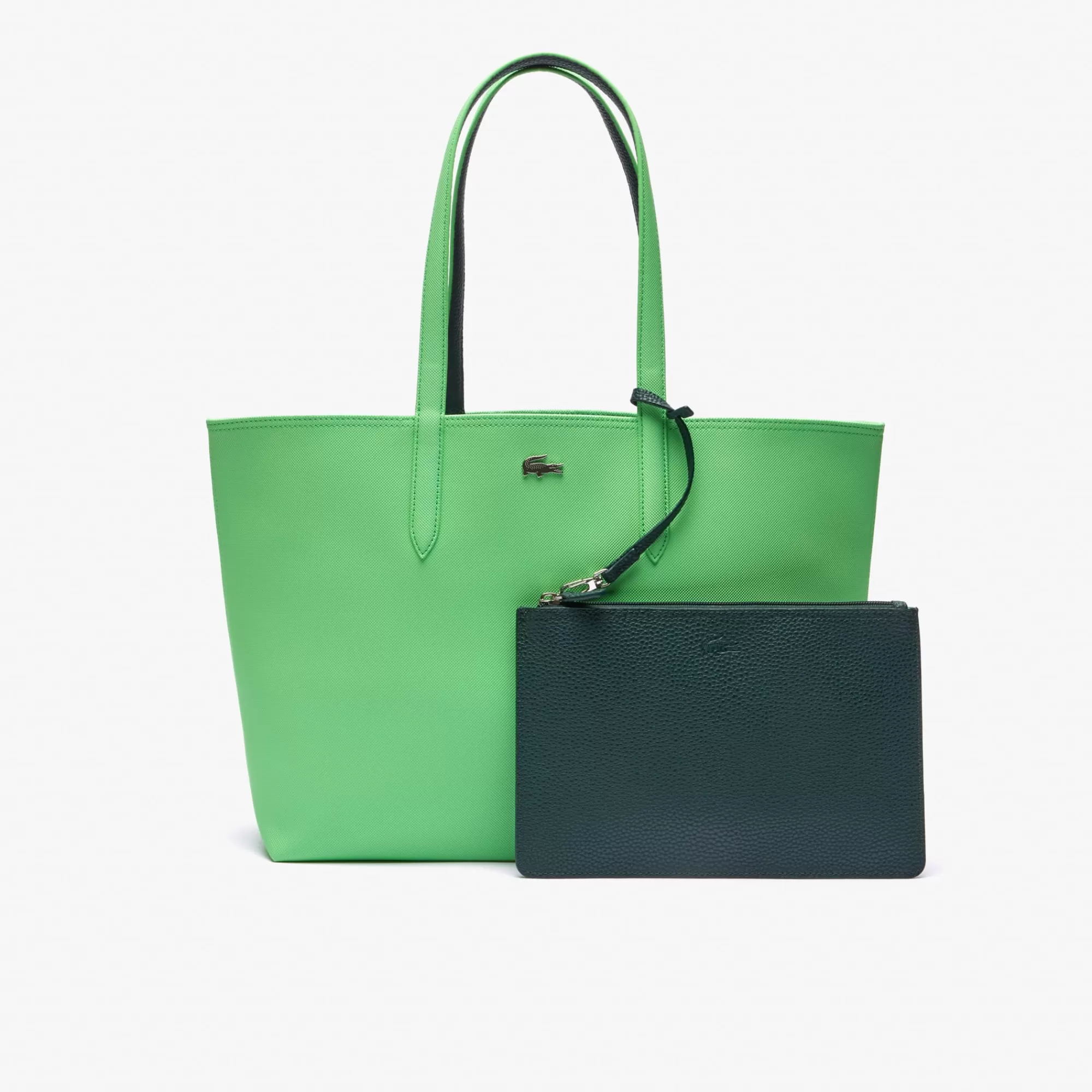 MULHER LACOSTE Malas^Mala Tote Anna Reversível com Bolsa