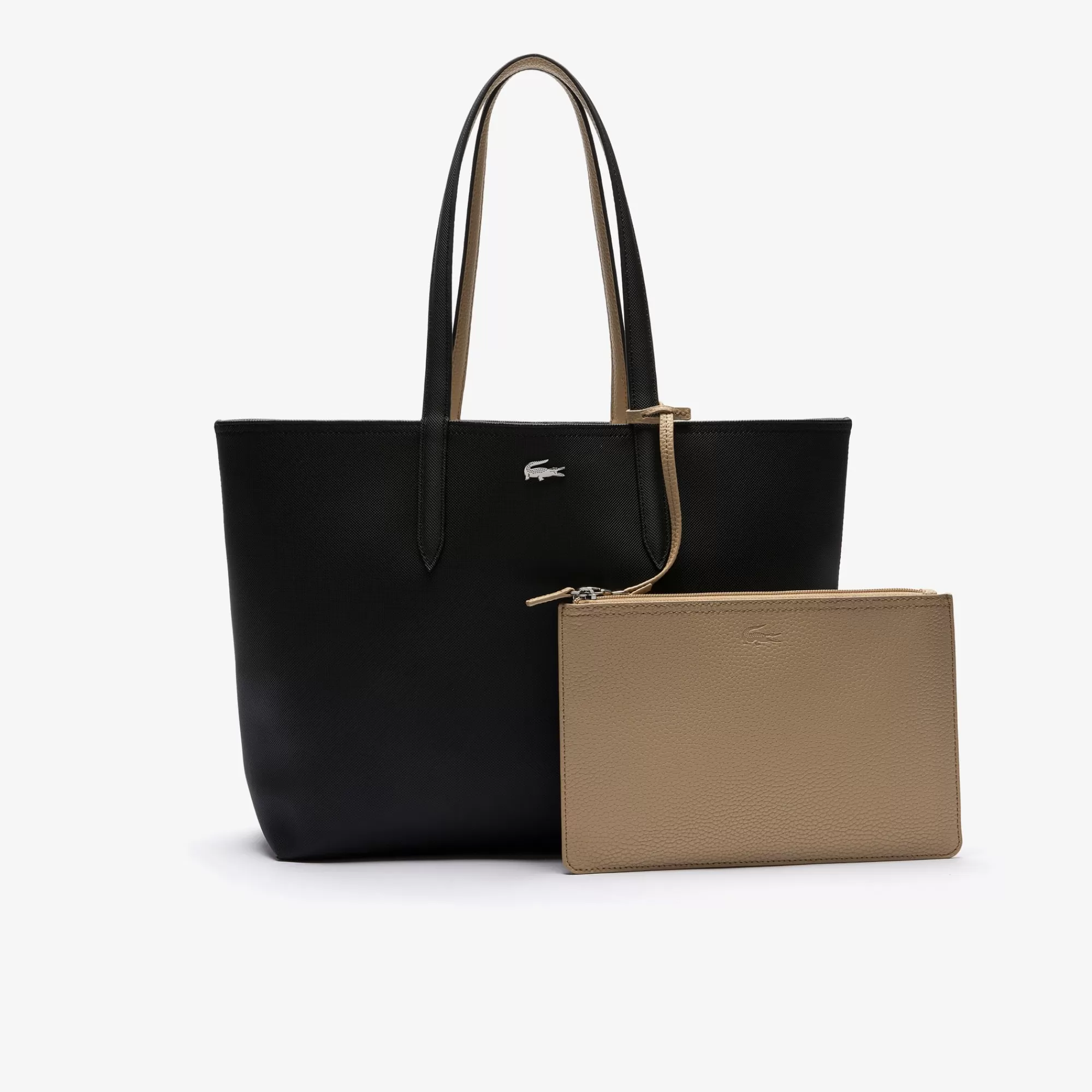 MULHER LACOSTE Malas^Mala Tote Anna Reversível com Bolsa