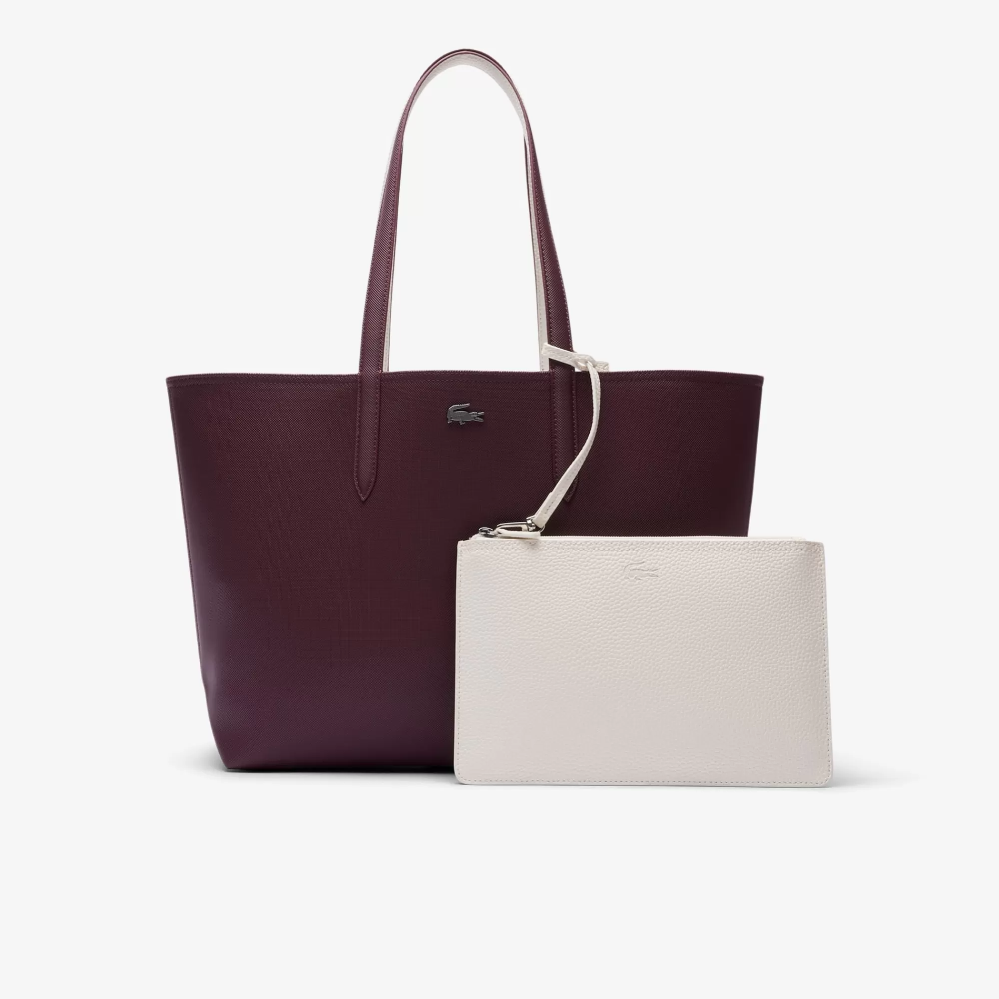 MULHER LACOSTE Malas^Mala Tote Anna Reversível com Bolsa