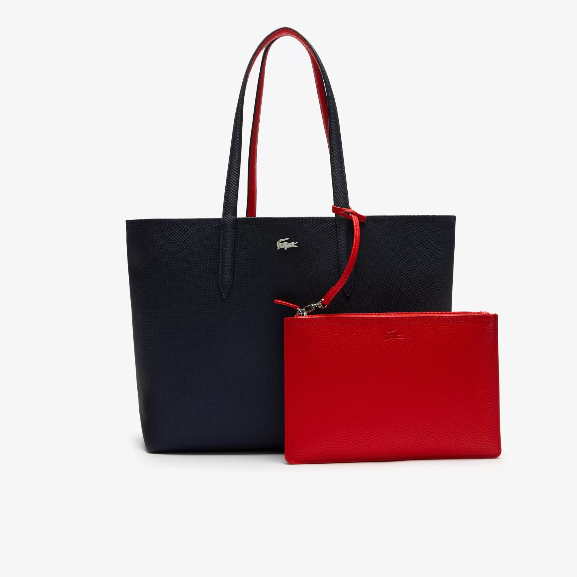 MULHER LACOSTE Malas^Mala Tote Anna Reversível com Bolsa