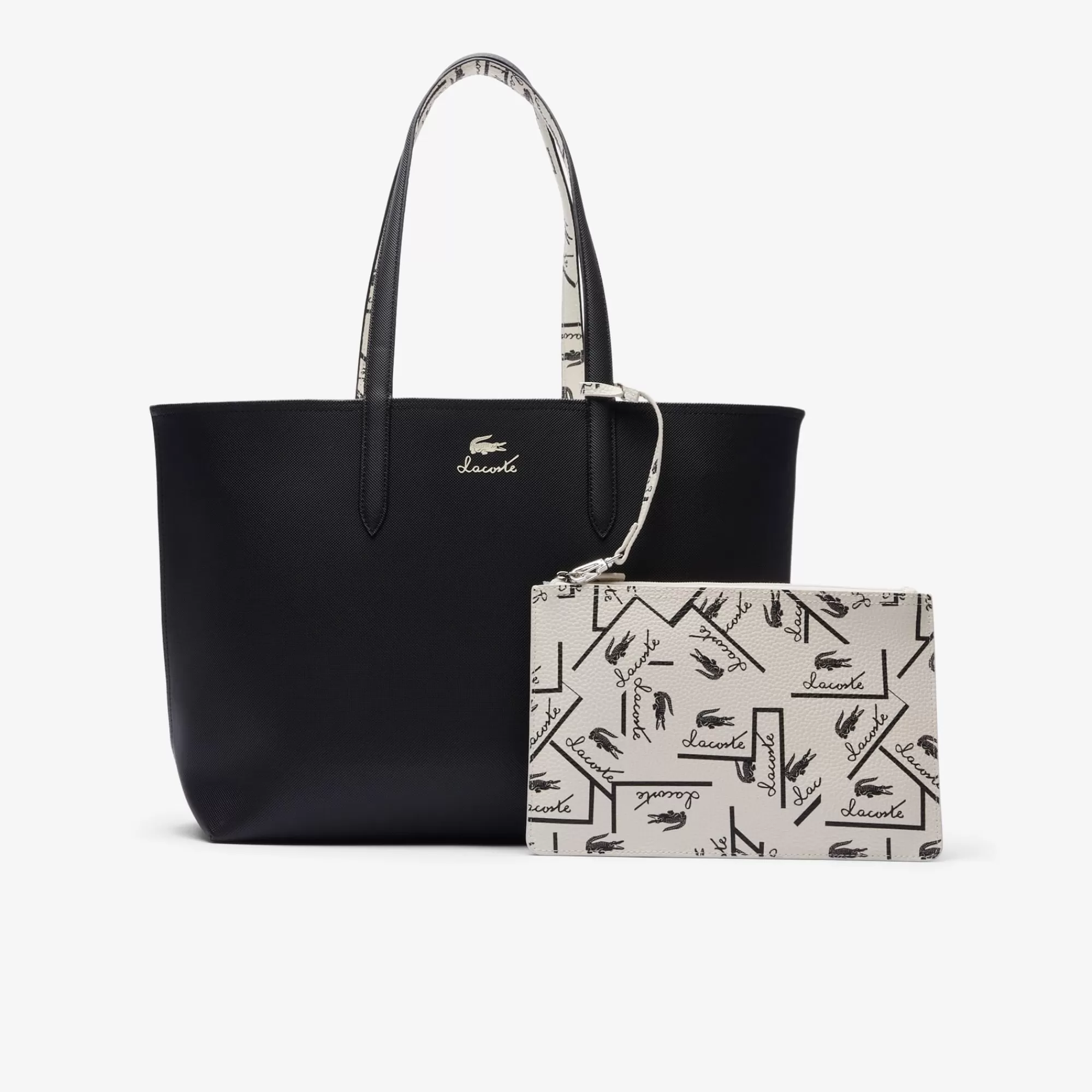 MULHER LACOSTE Malas^Mala Tote Anna Reversível com Bolsa