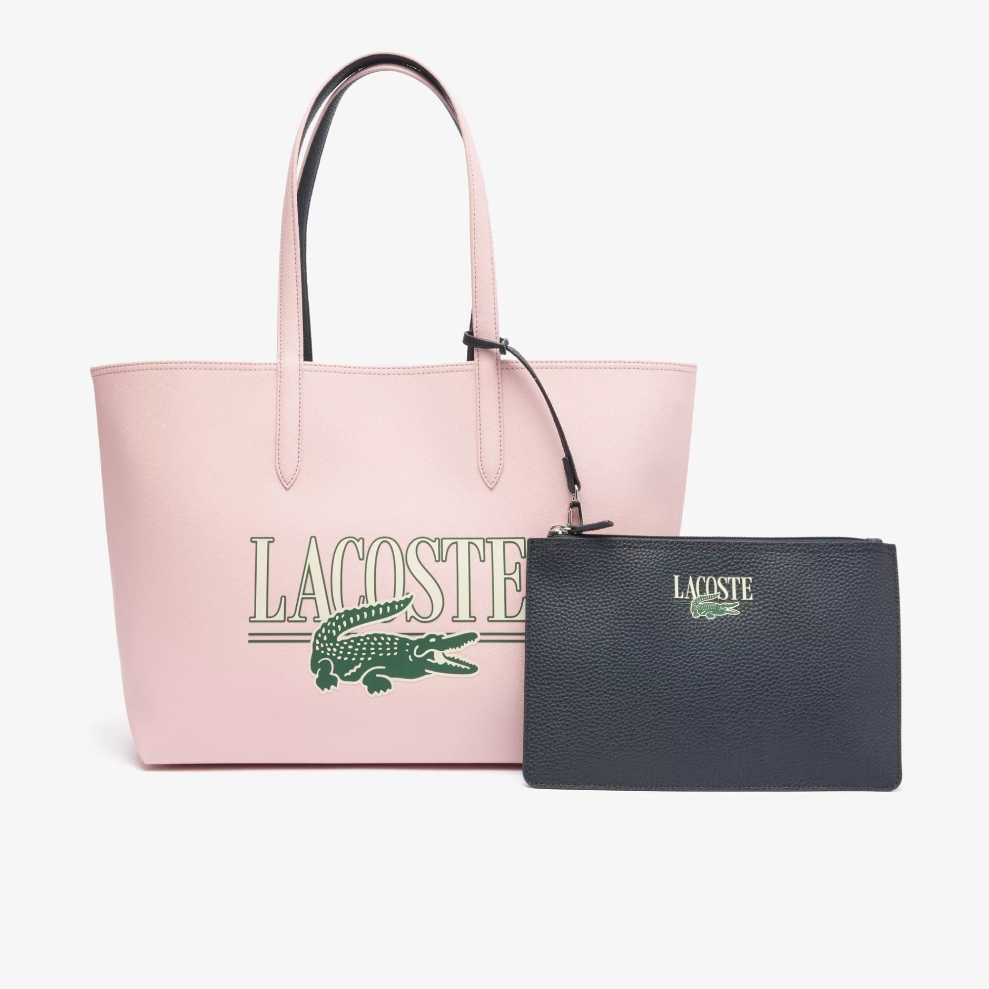 MULHER LACOSTE Malas^Mala Tote Anna Reversível com Bolsa