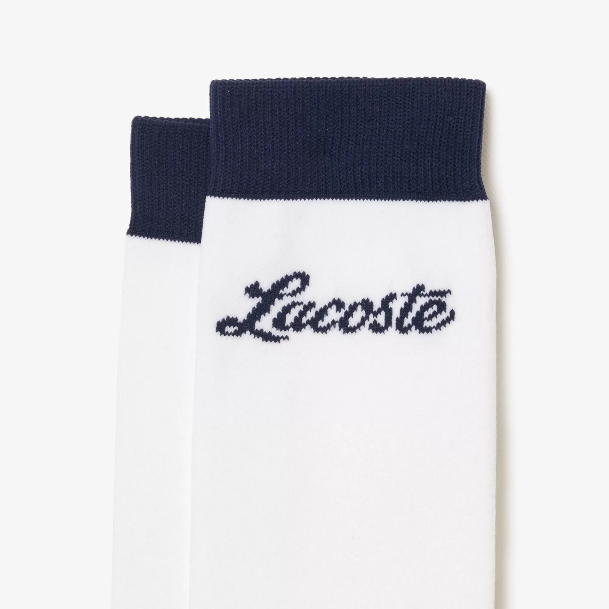 MULHER LACOSTE Golfe | Meias^Meias de Golf Bordadas Compridas