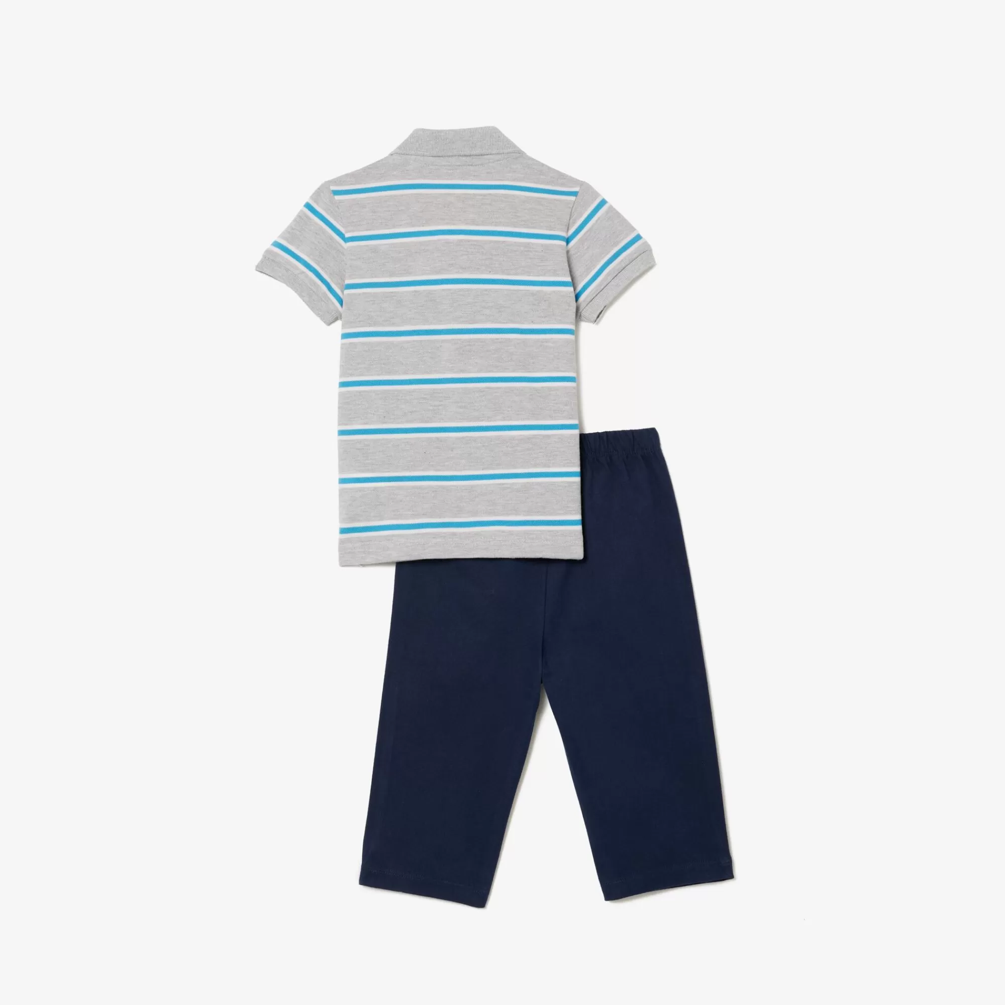 Crianças LACOSTE Acessorios | Acessorios^Mini Conjunto de Oferta com Pijama em Piqué