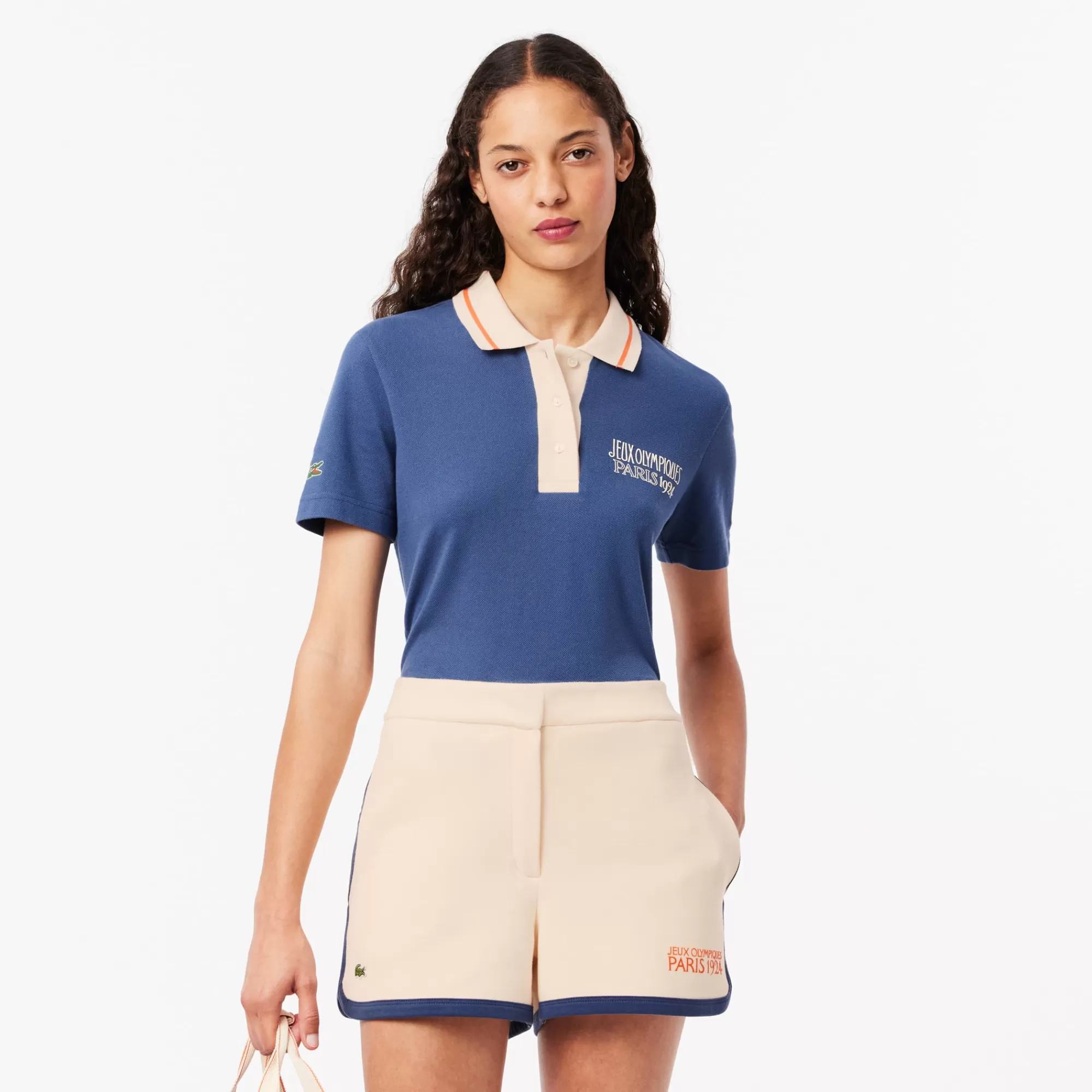 MULHER LACOSTE Roupa Deportiva Mulher | Polos^1924 Olympics Heritage Edition Polo em piqué desportivo