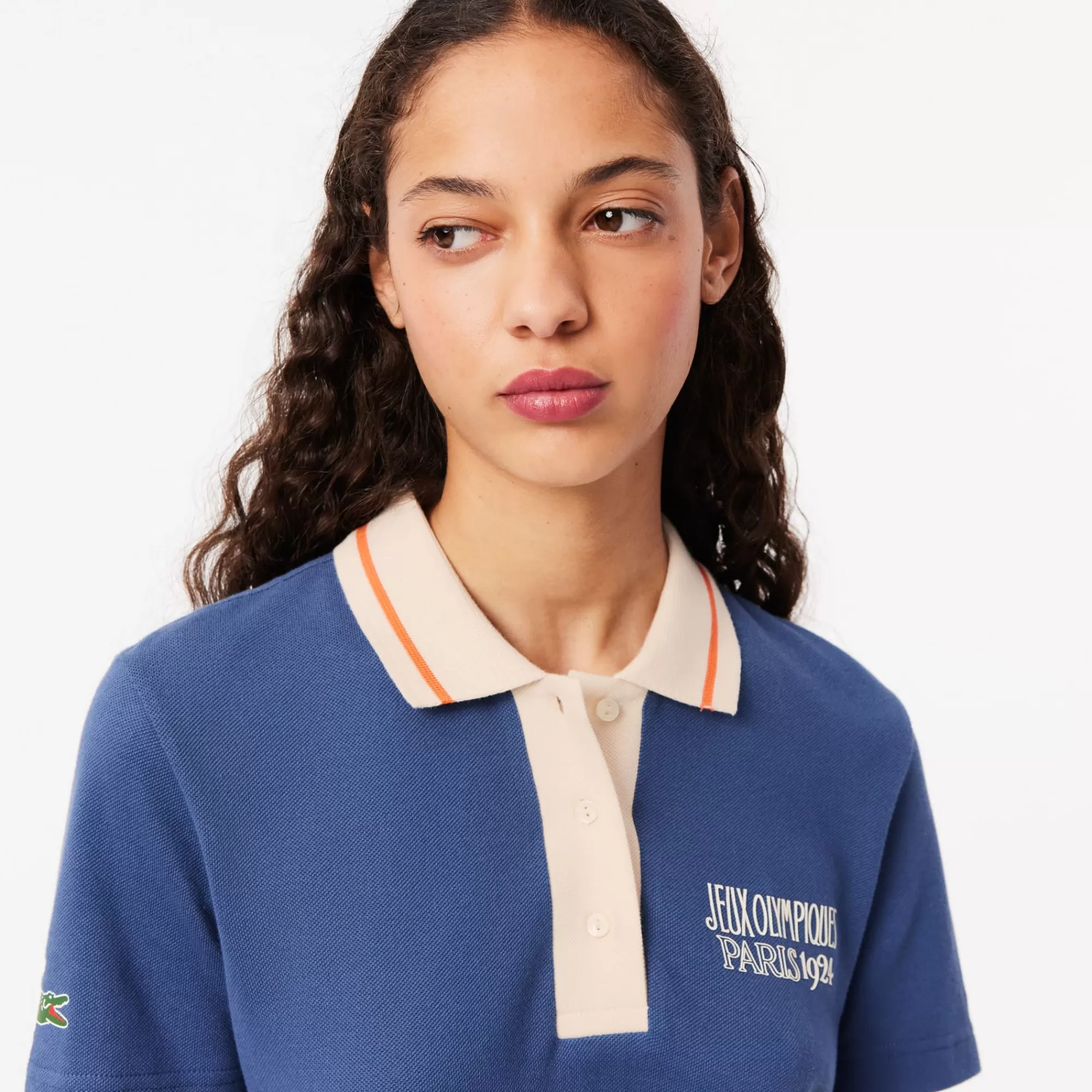 MULHER LACOSTE Roupa Deportiva Mulher | Polos^1924 Olympics Heritage Edition Polo em piqué desportivo