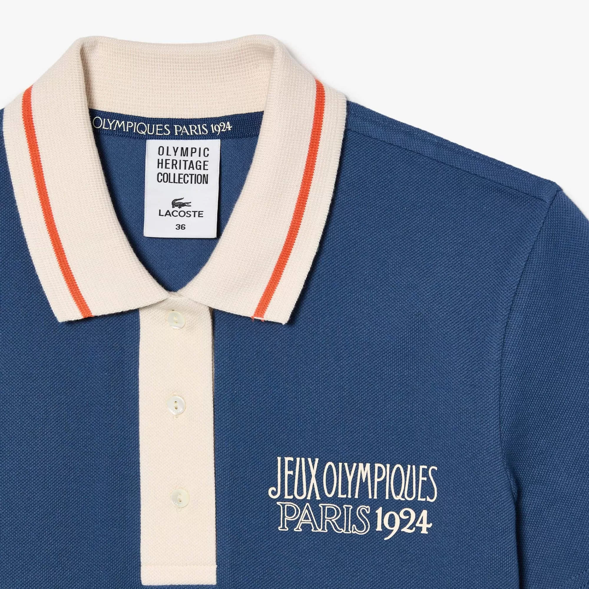 MULHER LACOSTE Roupa Deportiva Mulher | Polos^1924 Olympics Heritage Edition Polo em piqué desportivo