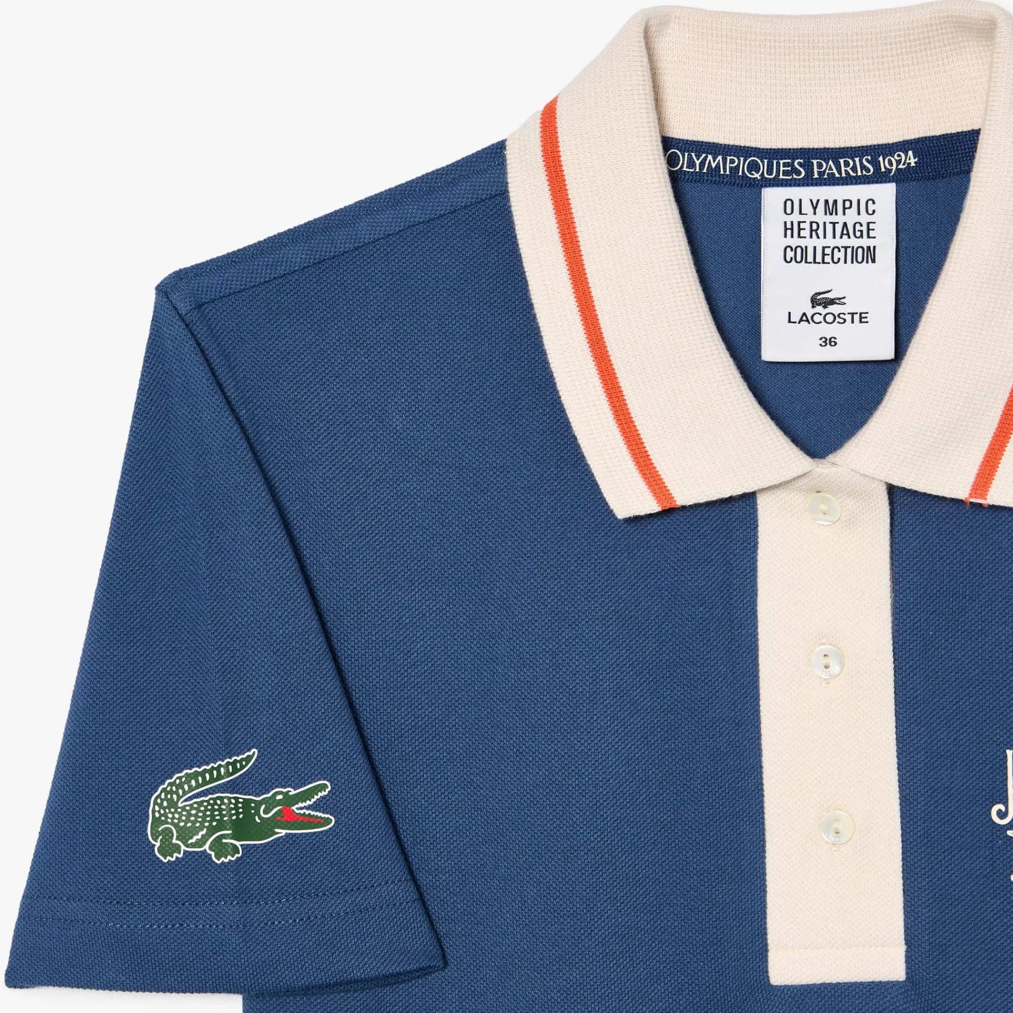 MULHER LACOSTE Roupa Deportiva Mulher | Polos^1924 Olympics Heritage Edition Polo em piqué desportivo
