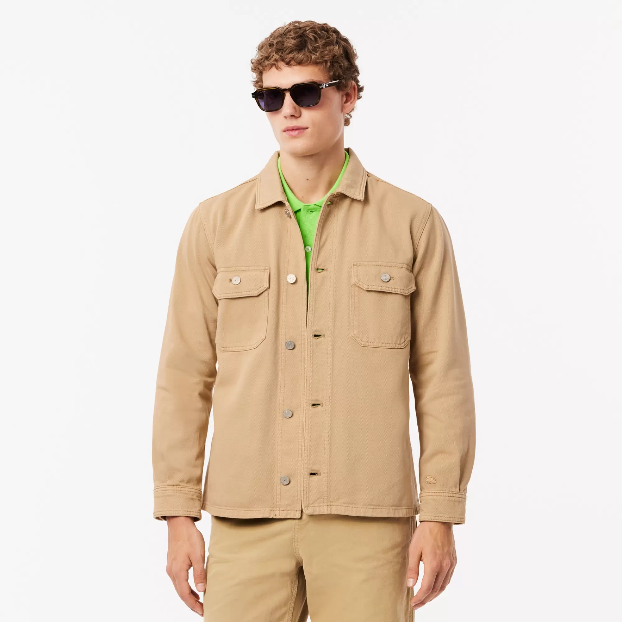 LACOSTE Camisas^Overshirt em Ganga Oversize