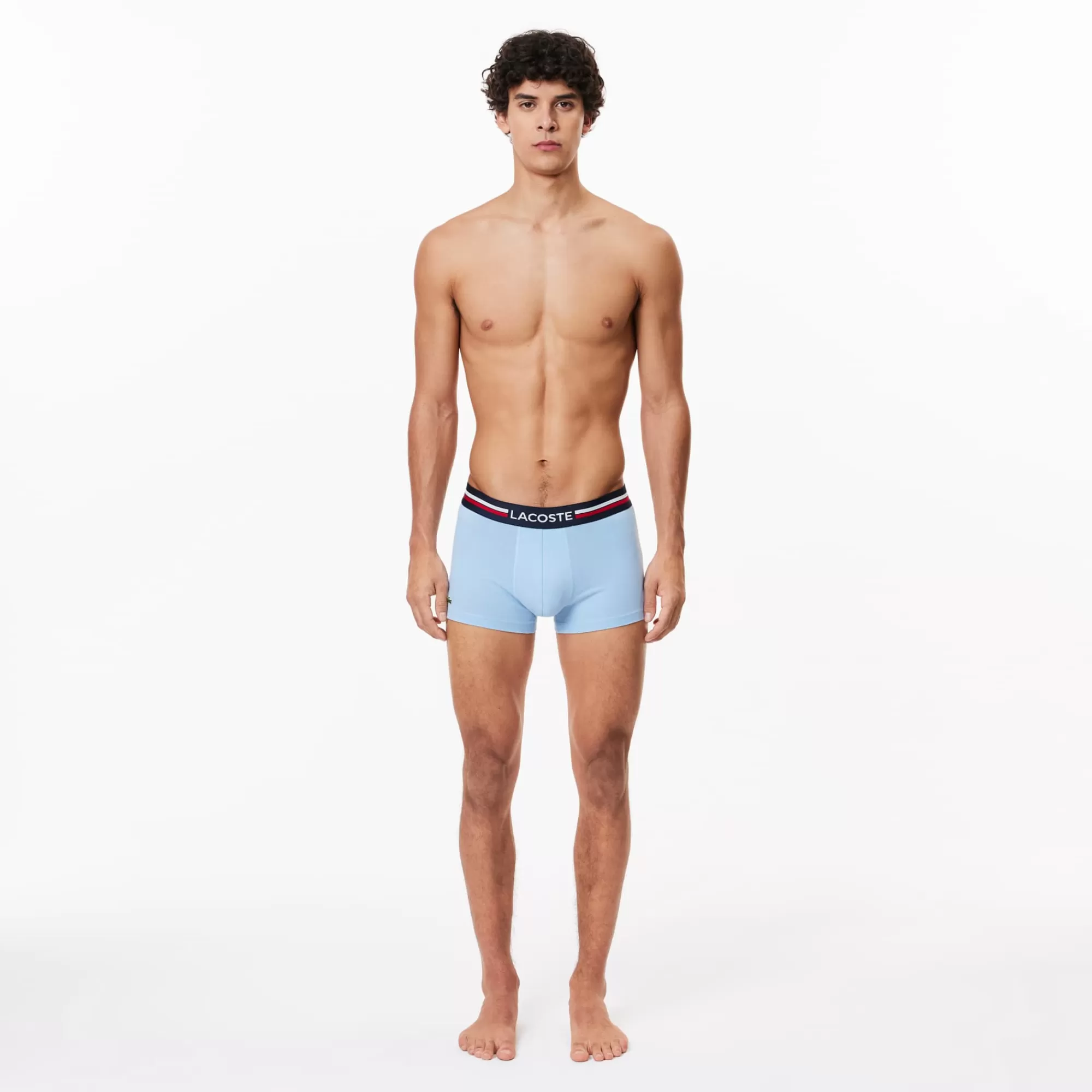 LACOSTE Roupa Interior | Roupa Interior & Roupa De Casa^Pack de 3 Boxers com Cintura Tricolor