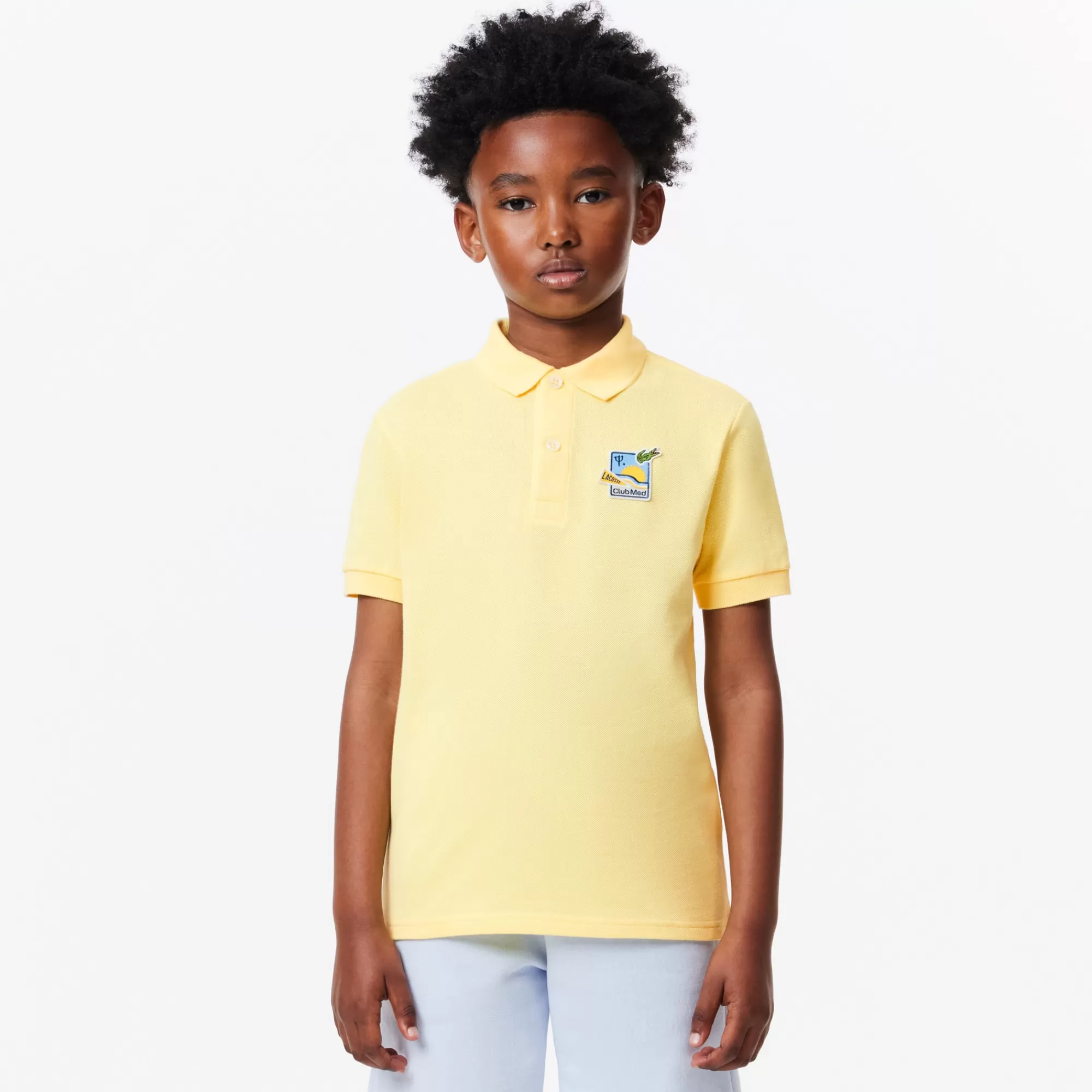 Crianças LACOSTE Moda Menino | Moda Menino^Polo com emblema em piqué x Club Med