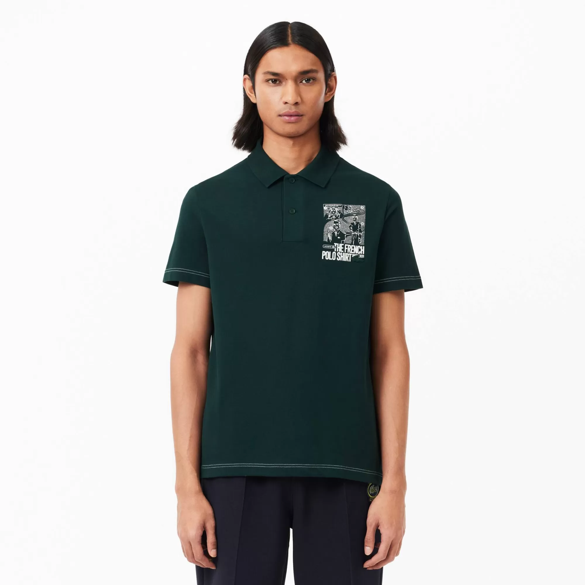 LACOSTE Polos^Polo com Estampado Movement Regular Fit