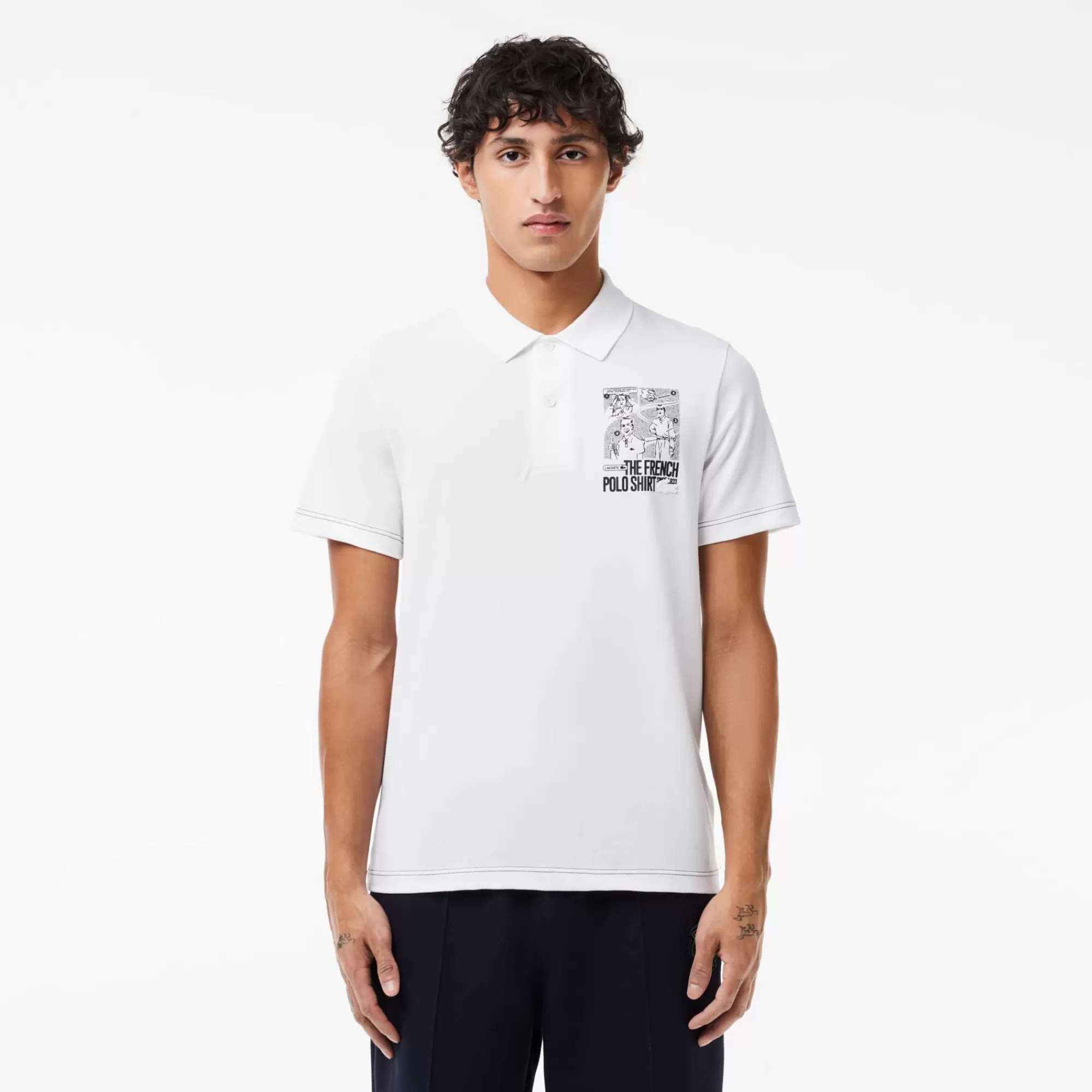 LACOSTE Polos^Polo com Estampado Movement Regular Fit