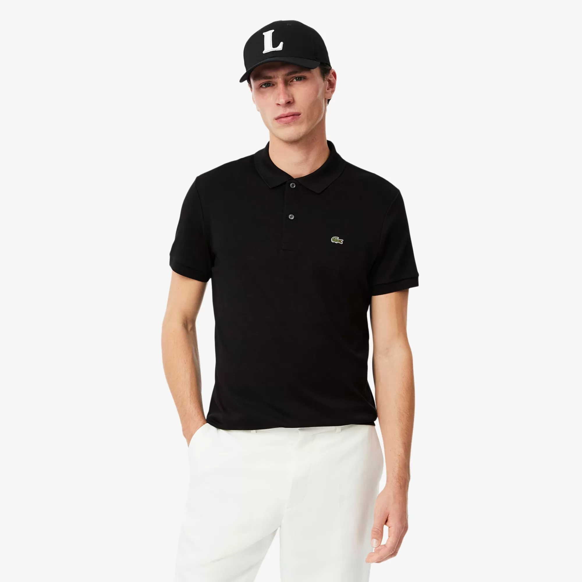 LACOSTE Polos^Polo de Algodão Pima Regular Fit