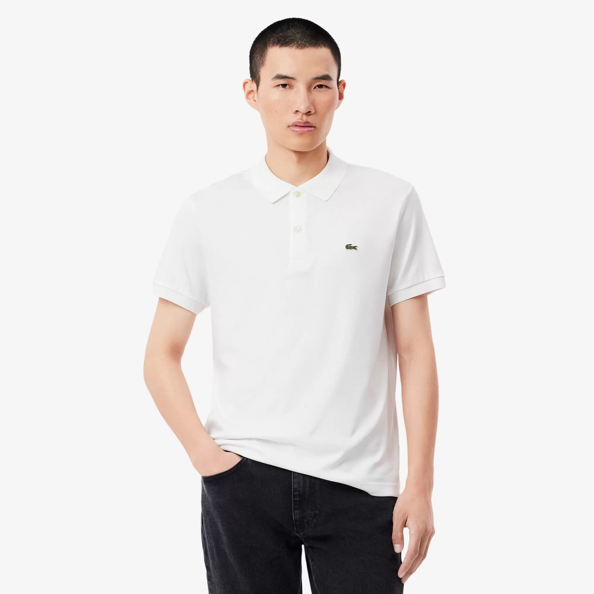 LACOSTE Polos^Polo de Algodão Pima Regular Fit