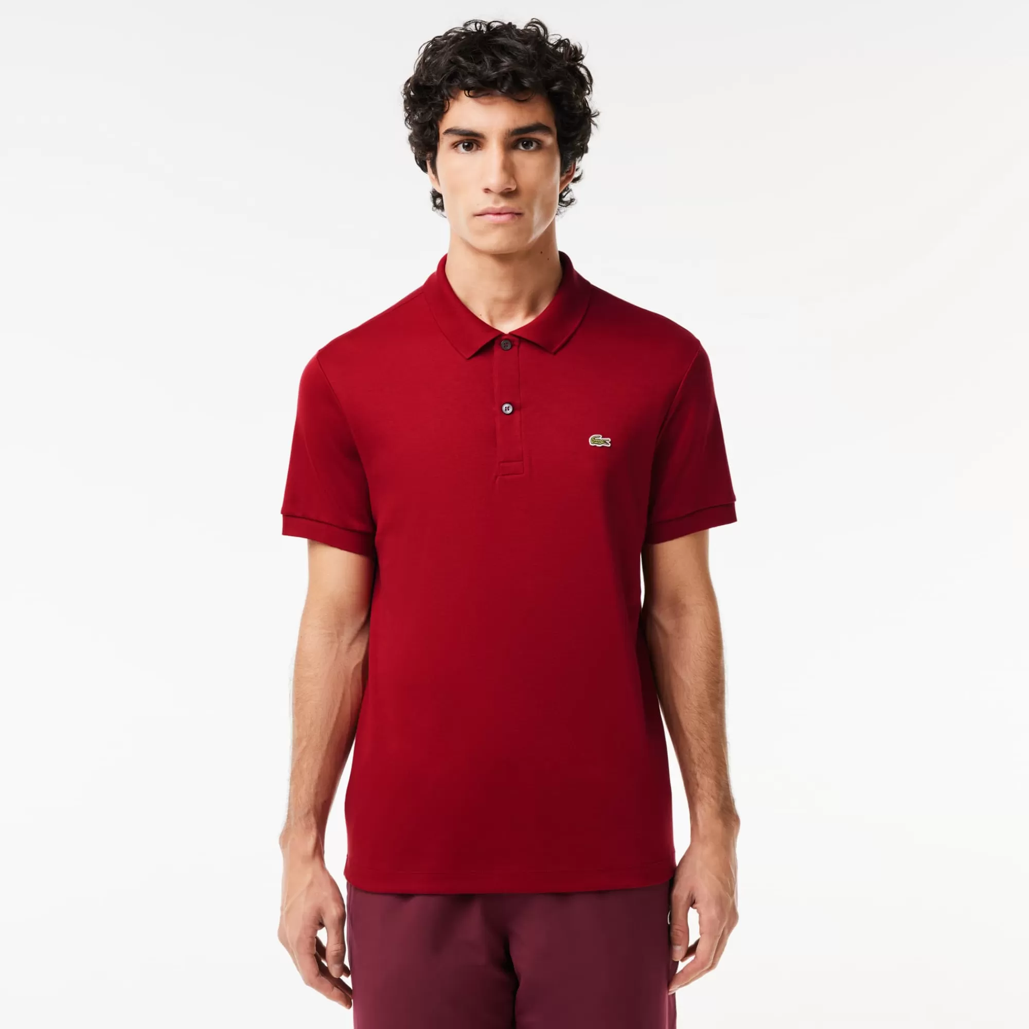 LACOSTE Polos^Polo de Algodão Pima Regular Fit