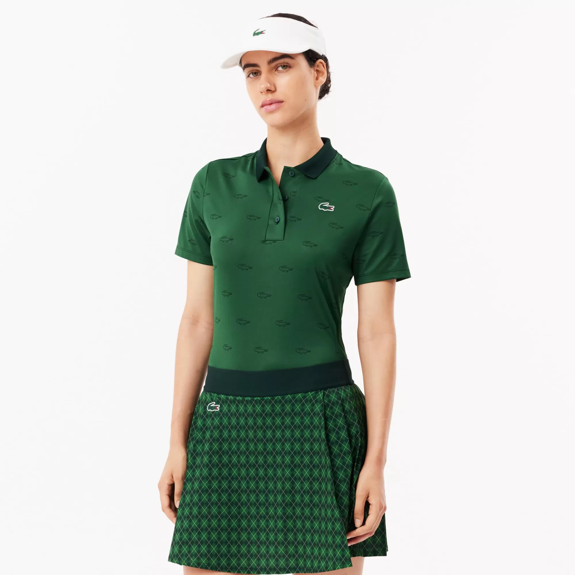 MULHER LACOSTE Golfe | Roupa Deportiva Mulher^Polo de Golf com Proteção UV Regular Fit