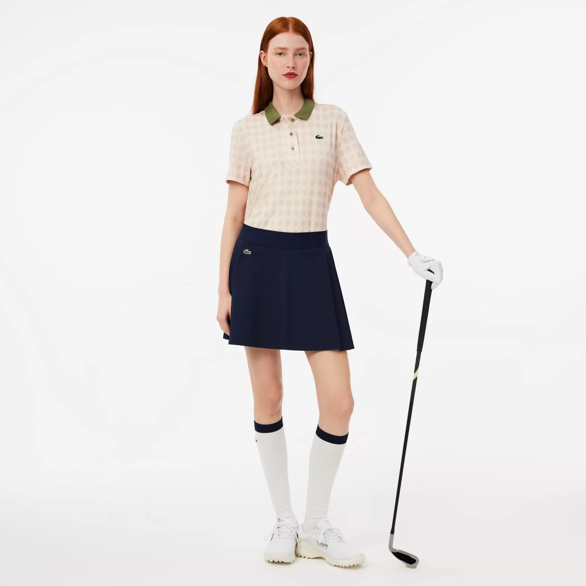 MULHER LACOSTE Golfe | Roupa Deportiva Mulher^Polo de Golf com Proteção UV Regular Fit