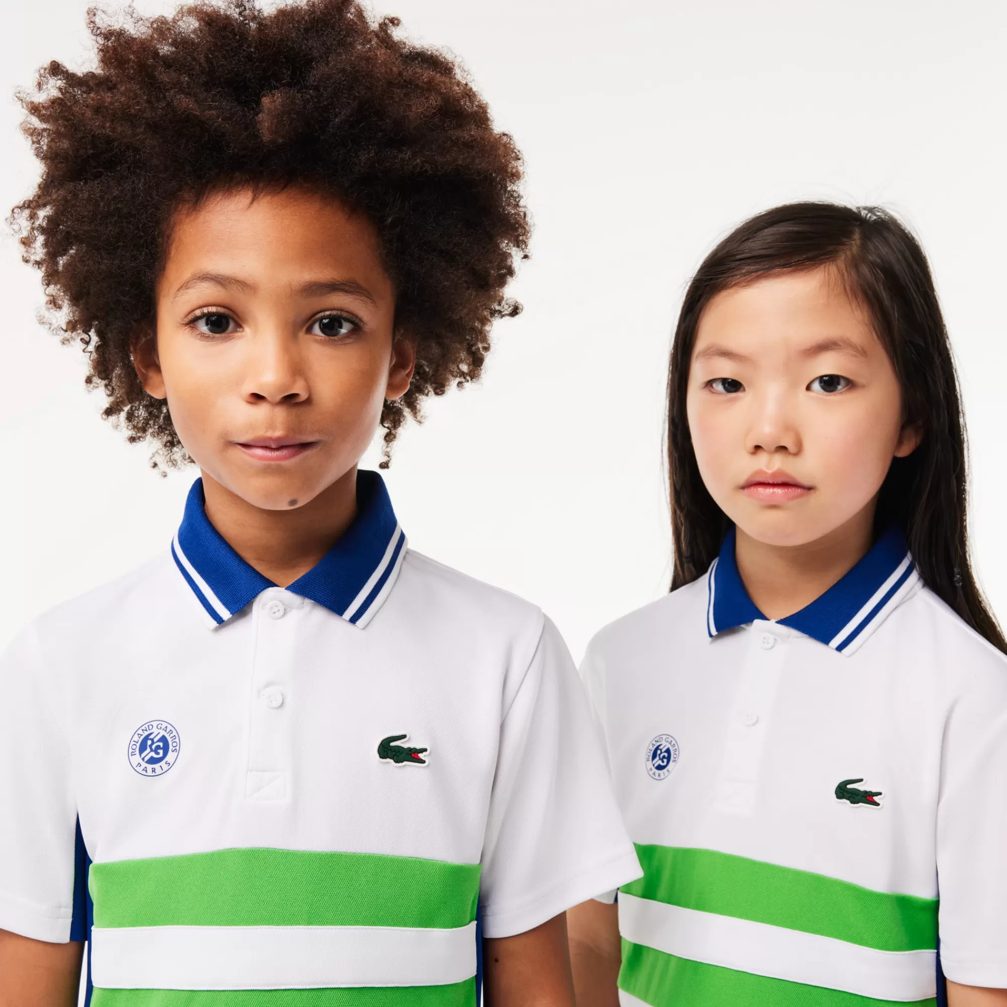 Crianças LACOSTE Moda Menina | Moda Menino^Polo de Ténis com Tecnologia Ultra-Dry Edição Roland-Garros