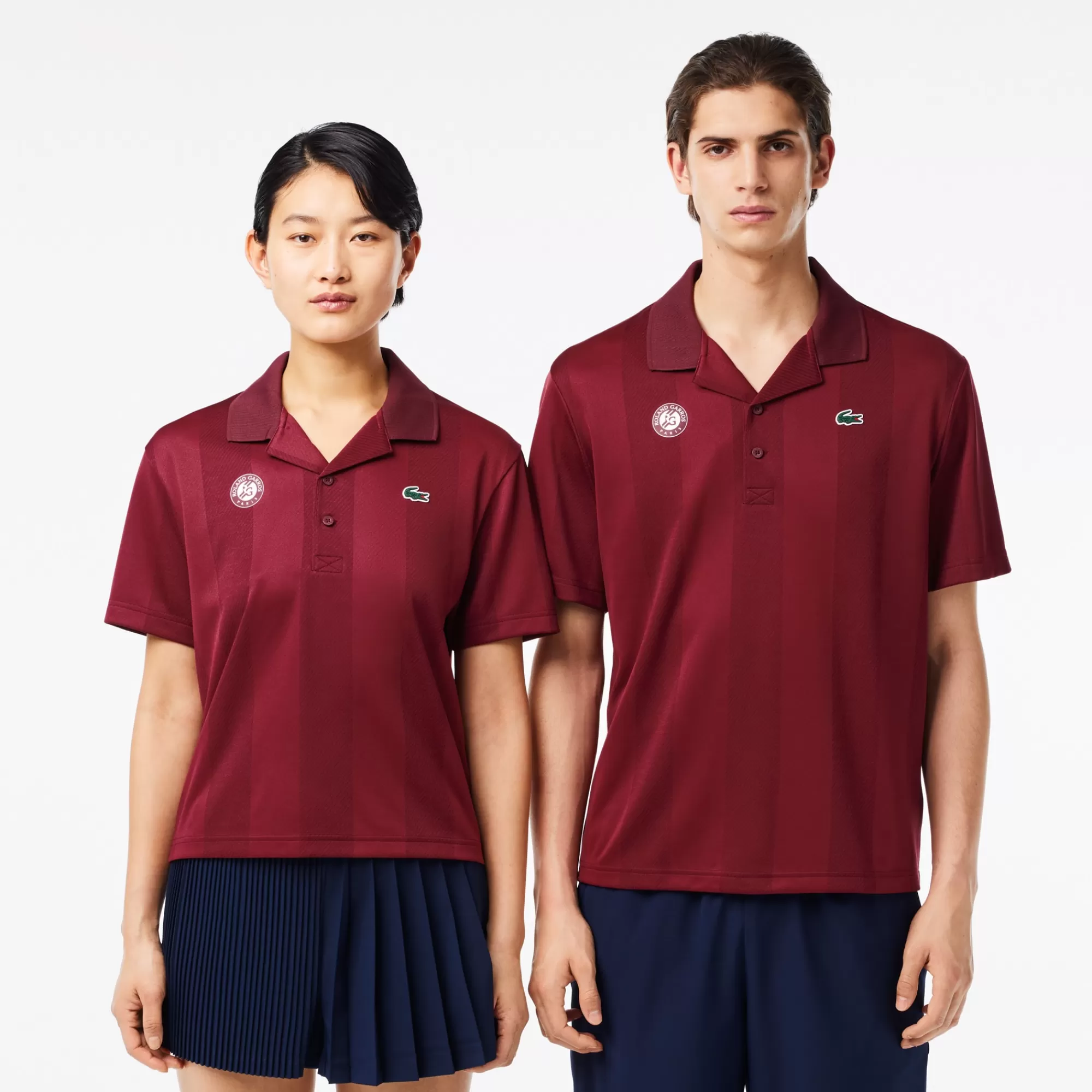 MULHER LACOSTE Ténis | Roupa Deportiva Mulher^Polo Desportivo Ballboy Edição Roland-Garros