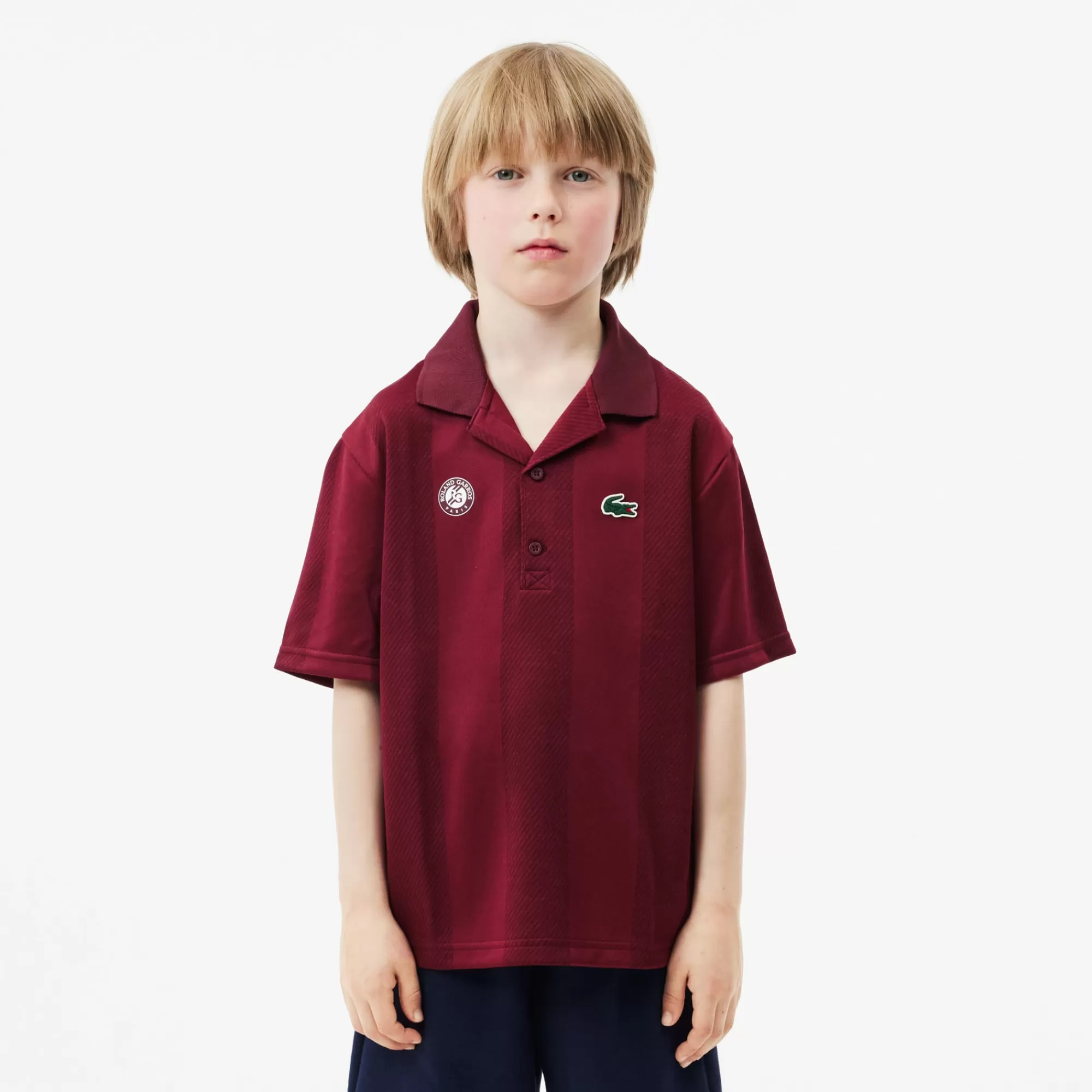 Crianças LACOSTE Moda Menino | Moda Menino^Polo Desportivo Ballboy Edição Roland-Garros