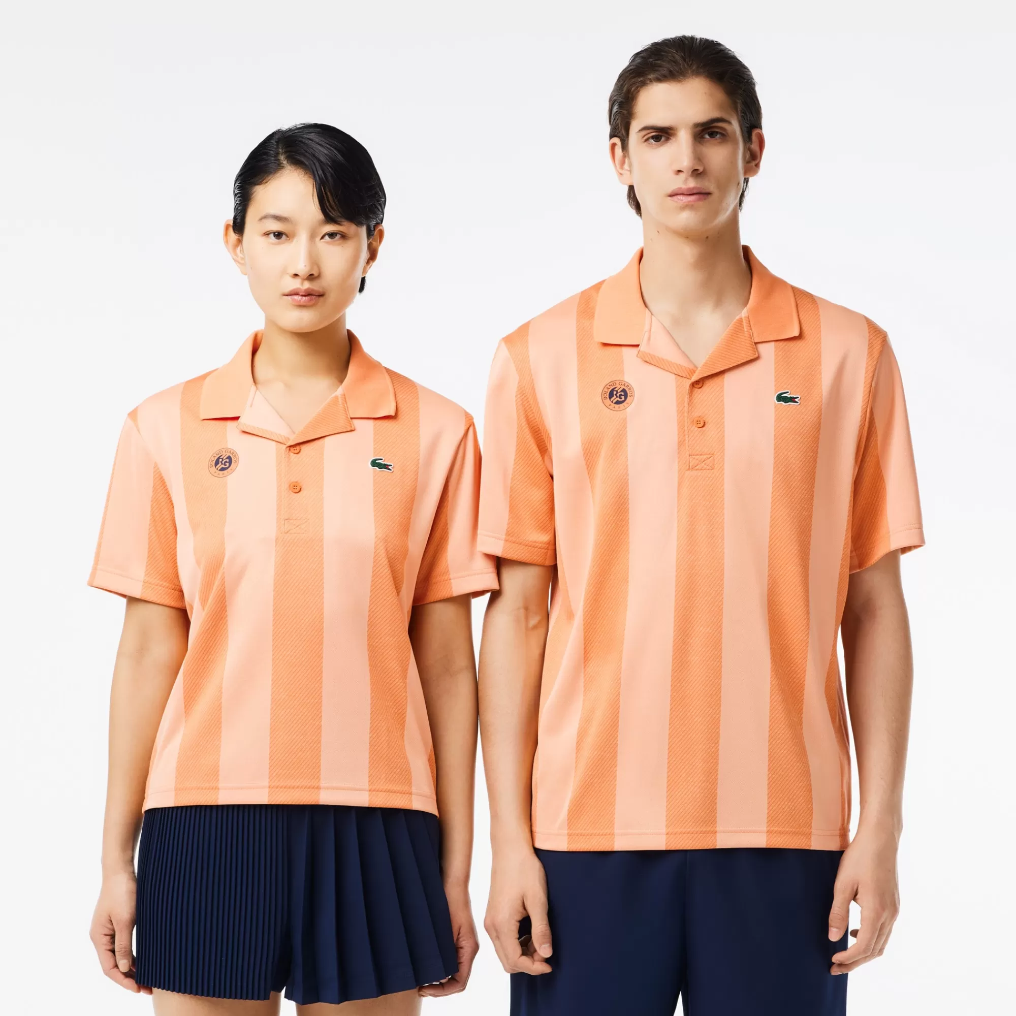 MULHER LACOSTE Ténis | Roupa Deportiva Mulher^Polo Desportivo Ballboy Edição Roland-Garros