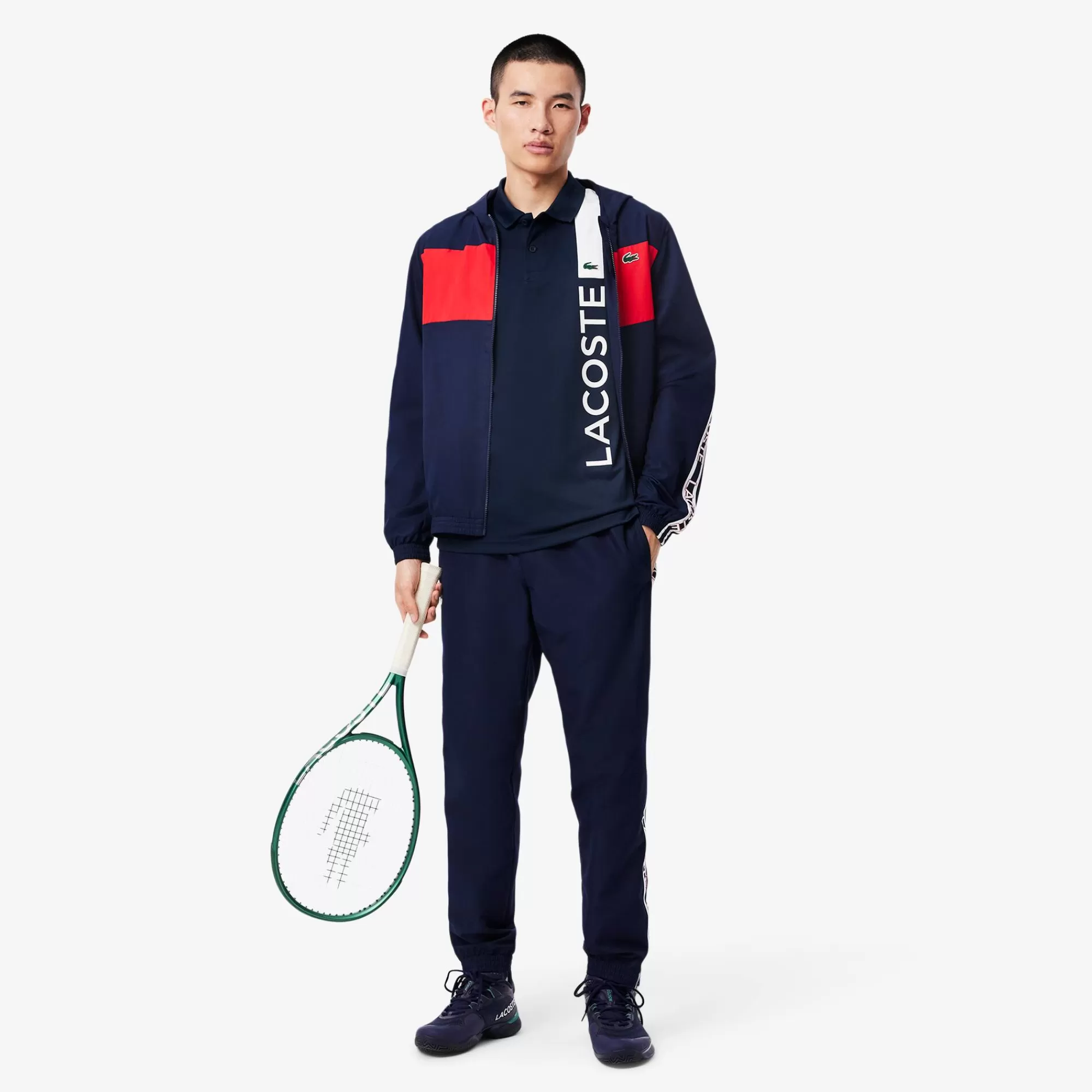 LACOSTE Ténis | Polos^Polo Desportivo com Marca Estampada e Tecnologia Ultra-Dry.