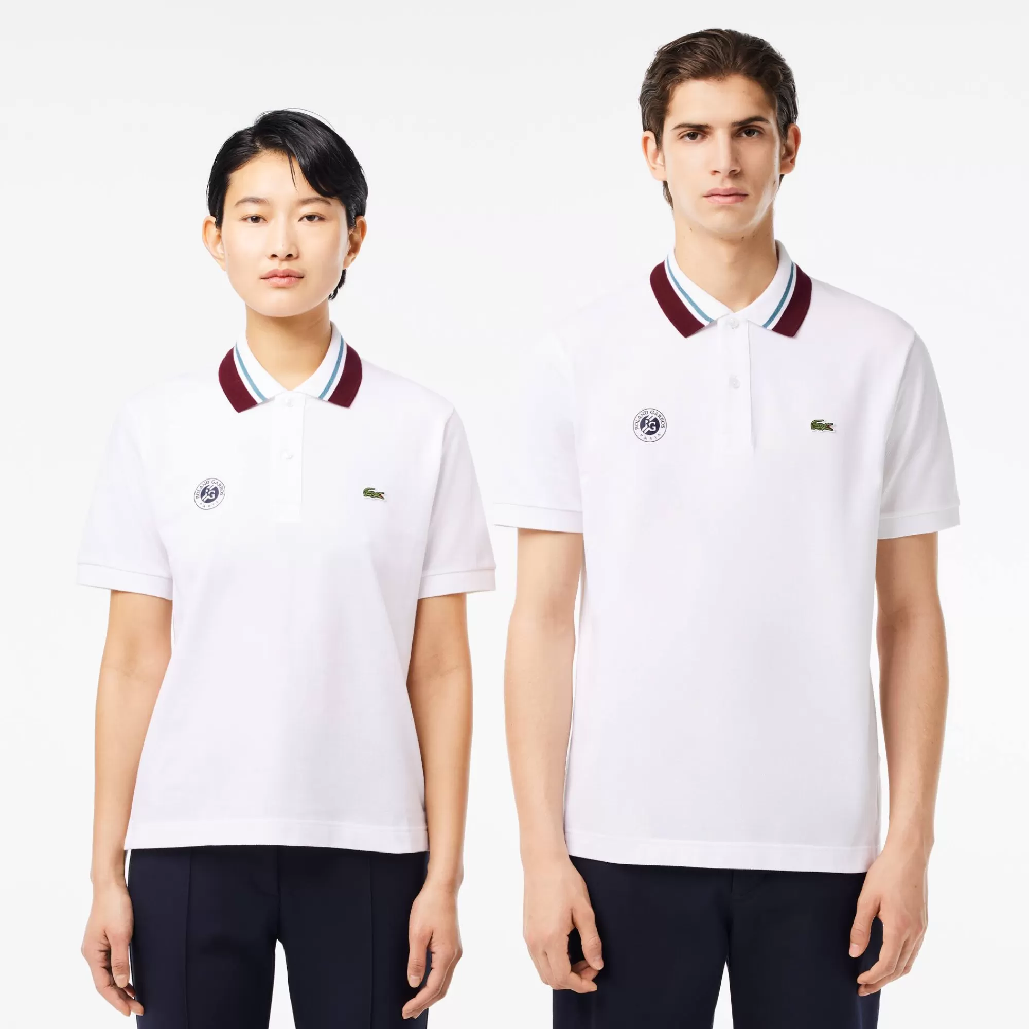 MULHER LACOSTE Ténis | Roupa Deportiva Mulher^Polo Desportivo Edição Sport Roland-Garros