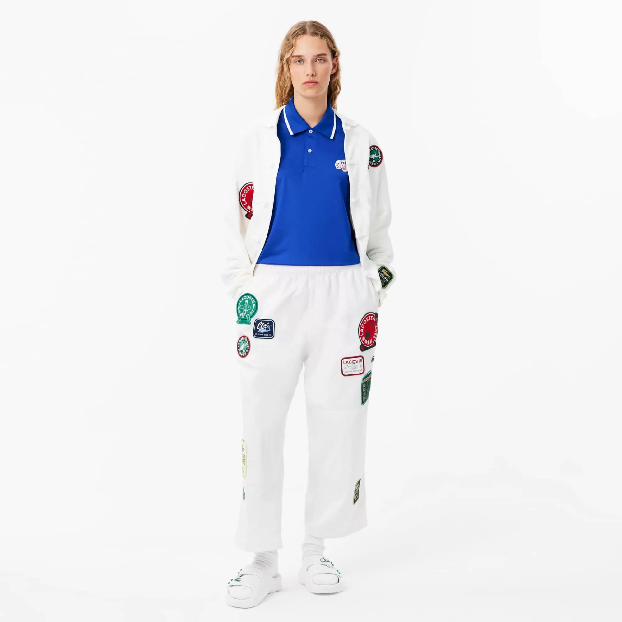 MULHER LACOSTE Polos | Polos^Polo em Jersey x CLOT com Tecnologia Ultra Dry Loose Fit