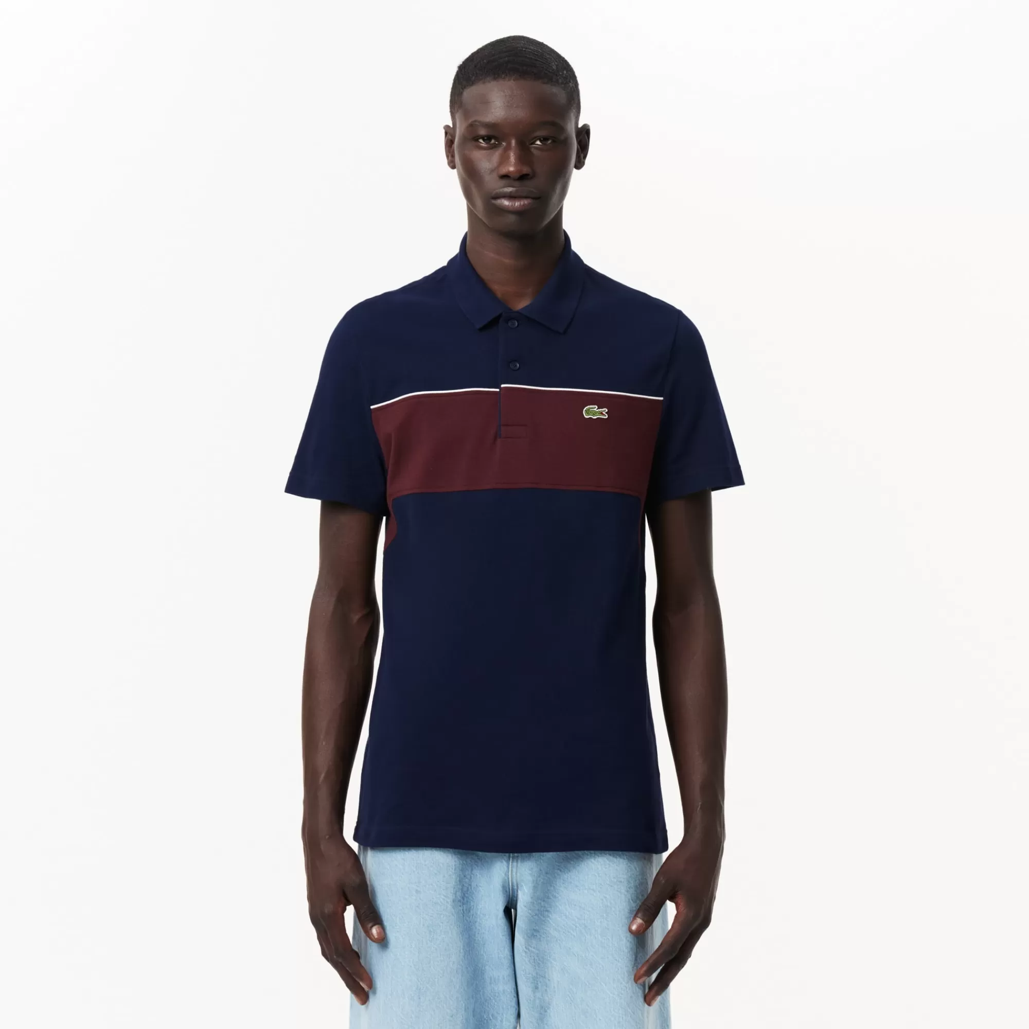 LACOSTE Polos^Polo L.12.12 Colorblock Regular Fit