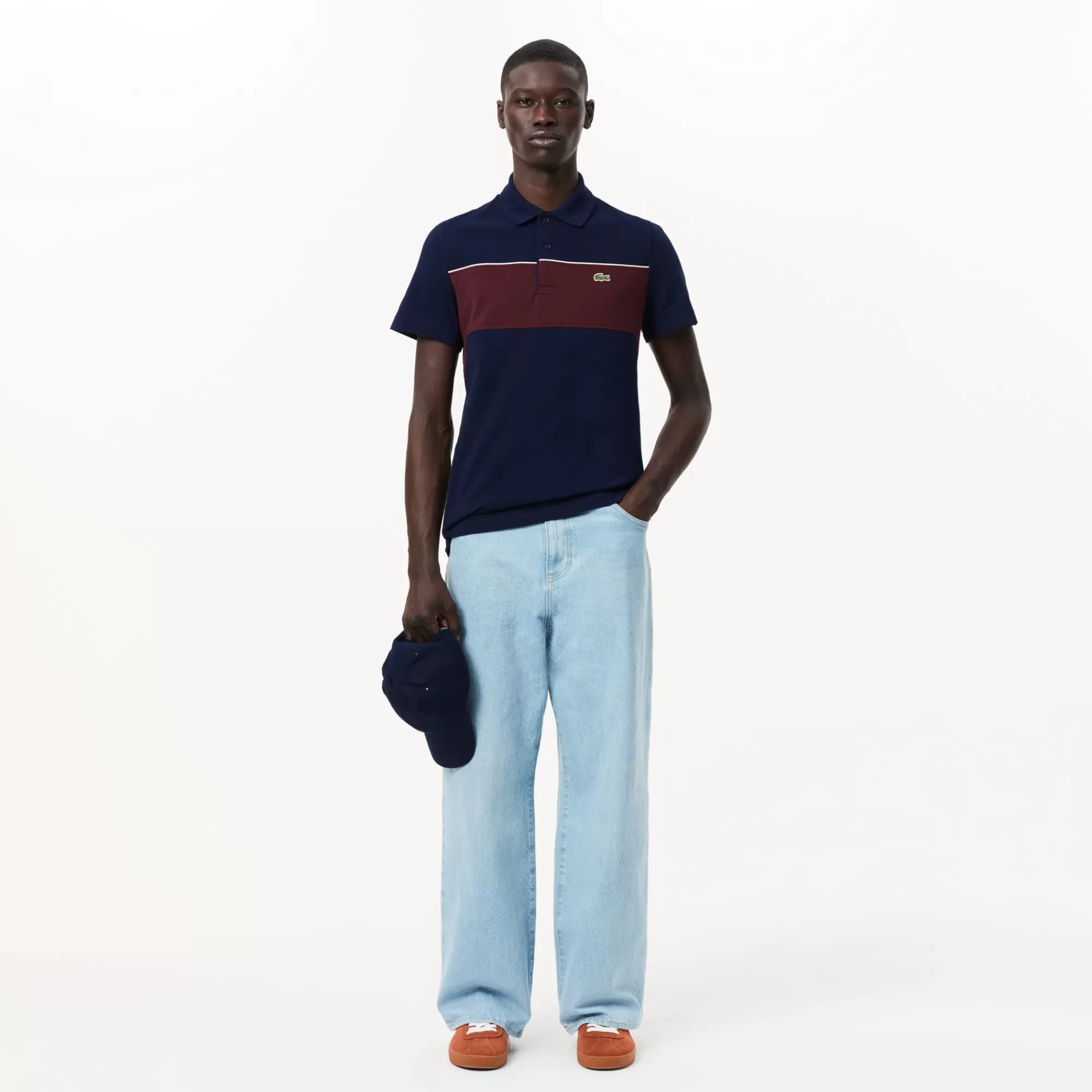 LACOSTE Polos^Polo L.12.12 Colorblock Regular Fit