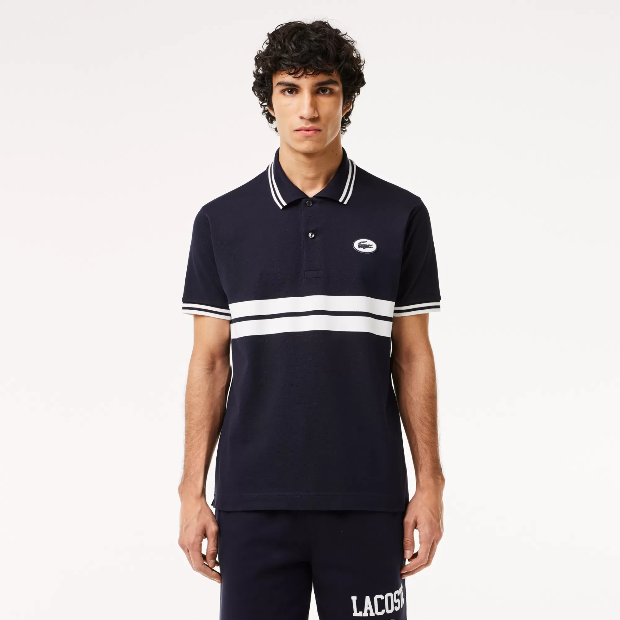 LACOSTE Polos^Polo L.12.12 com Emblema Classic Fit