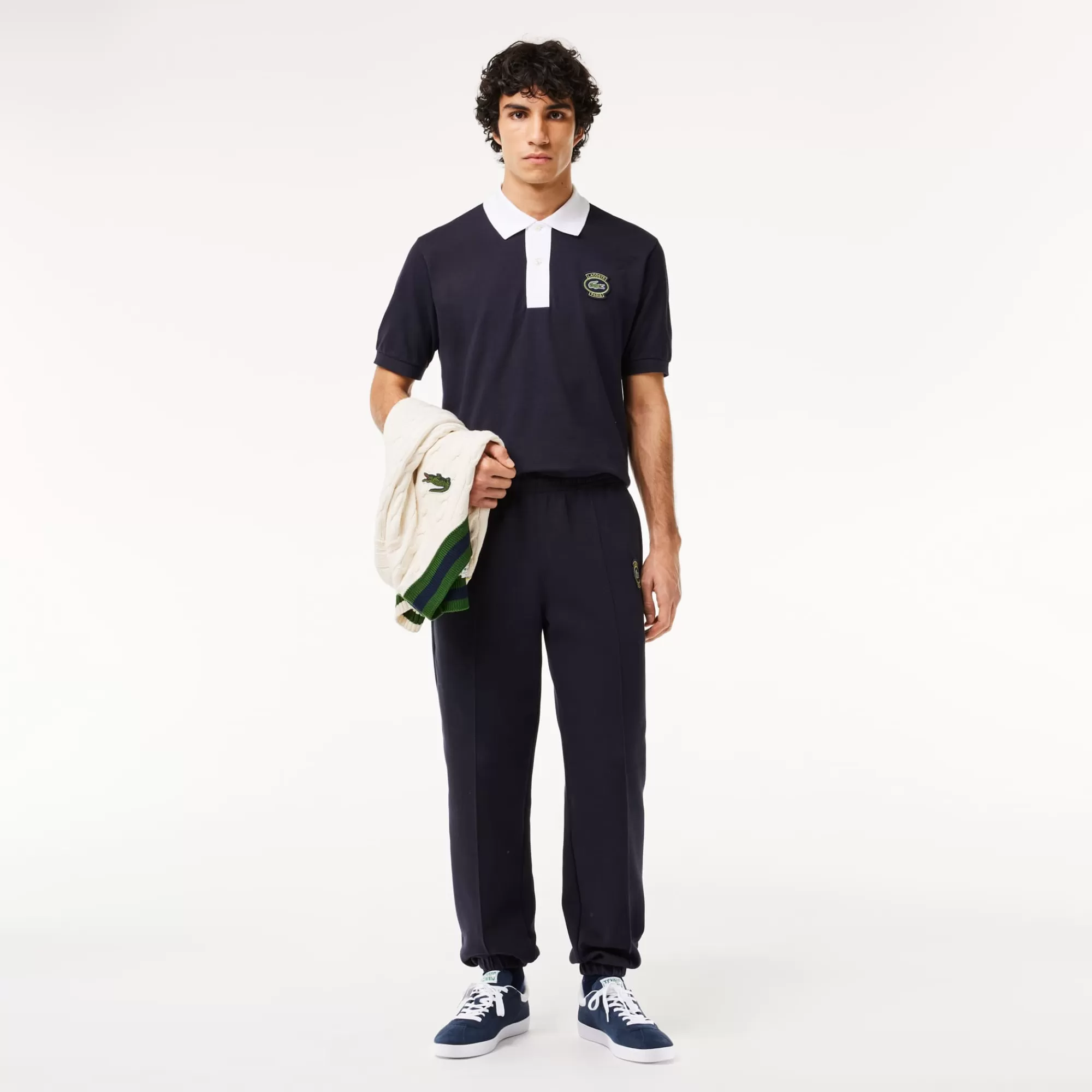 LACOSTE Polos^Polo L.12.12 com Emblema Classic Fit