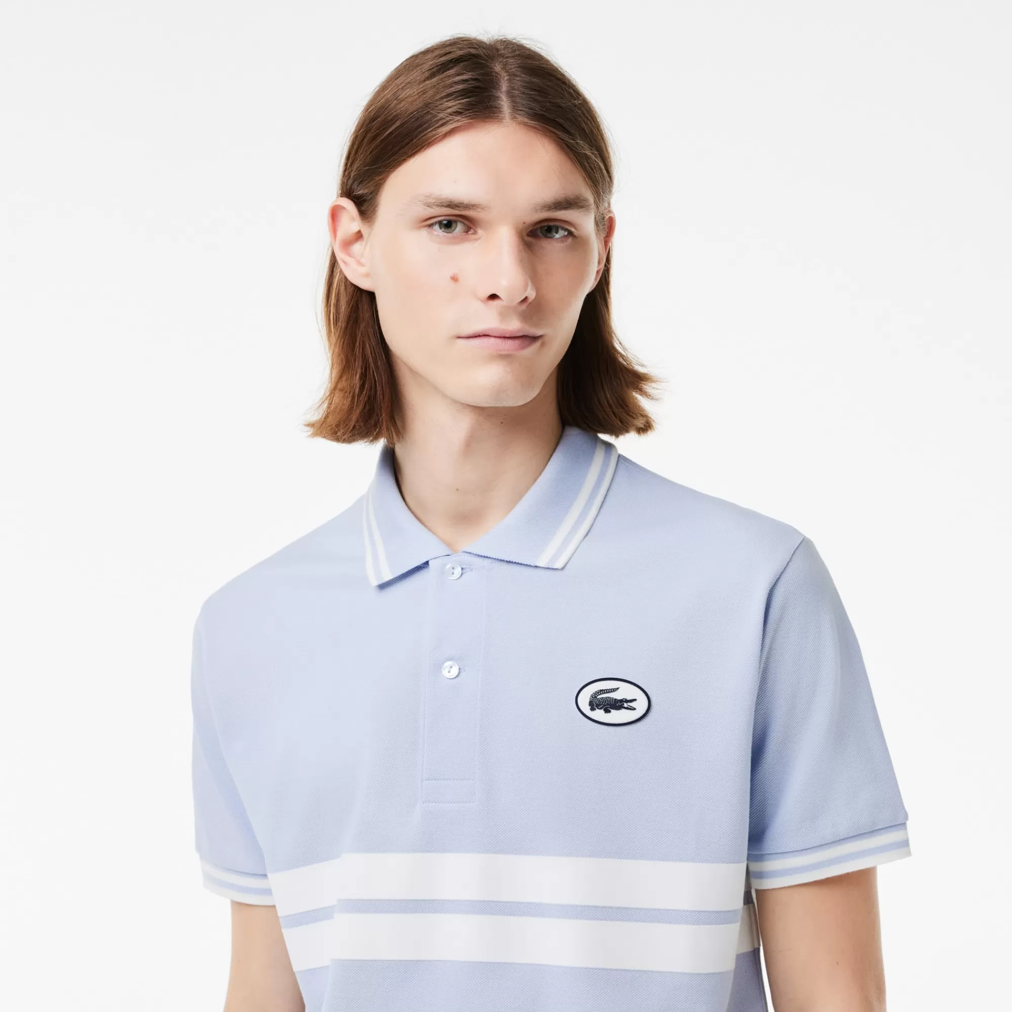 LACOSTE Polos^Polo L.12.12 com Emblema Classic Fit