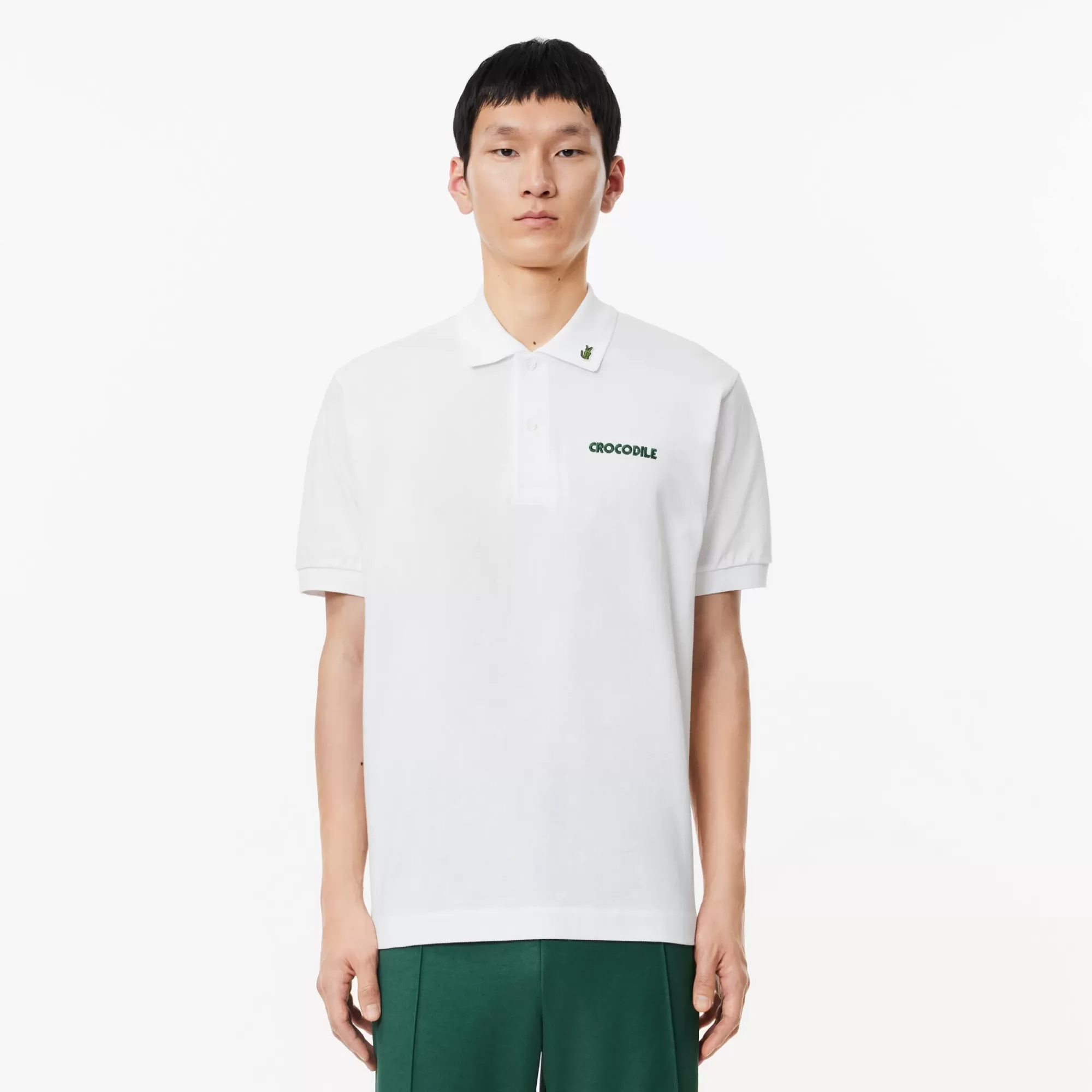 LACOSTE Polos^Polo L.12.12 com Texto Classic Fit