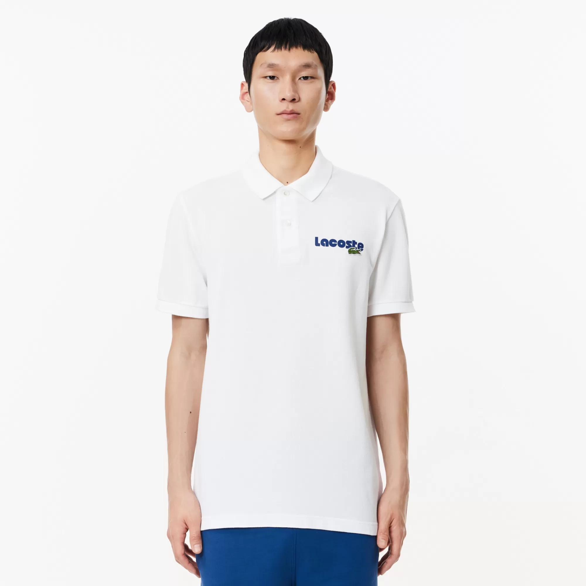 LACOSTE Polos^Polo L.12.12 de Efeito Lavado Regular Fit