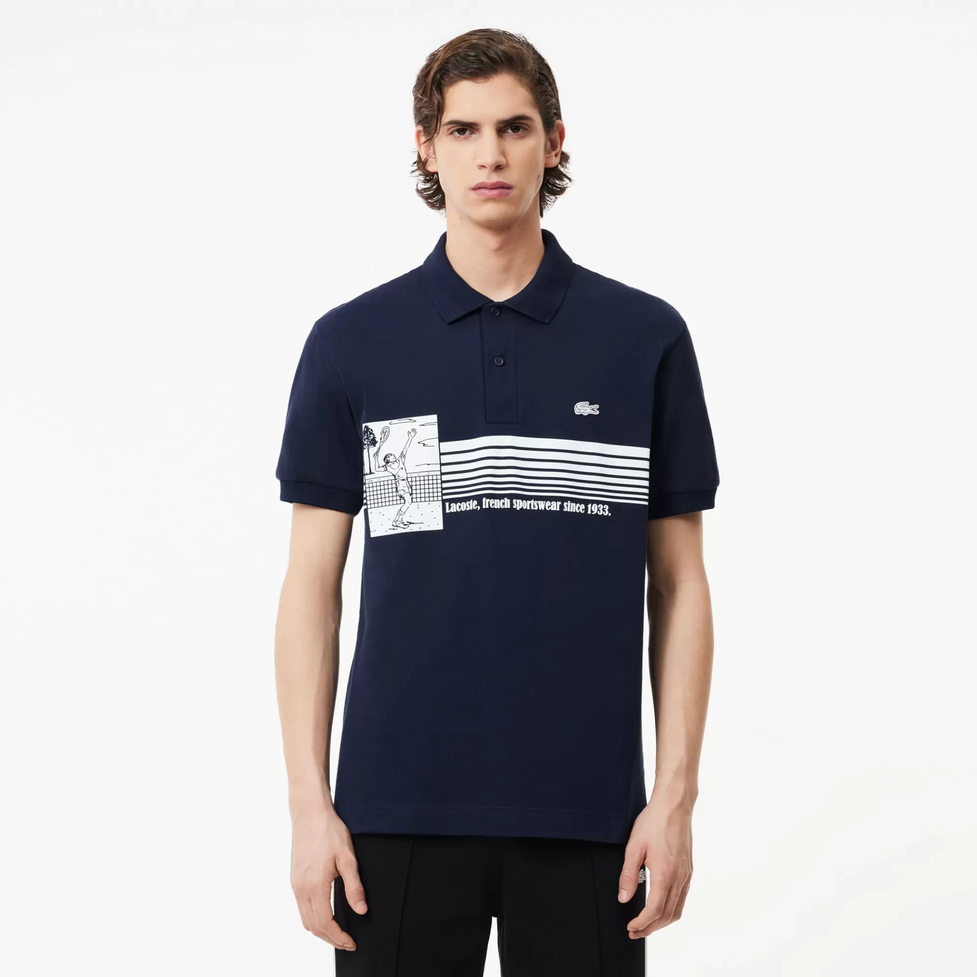 LACOSTE Polos^Polo L.12.12 de Fabrico Francês Classic Fit