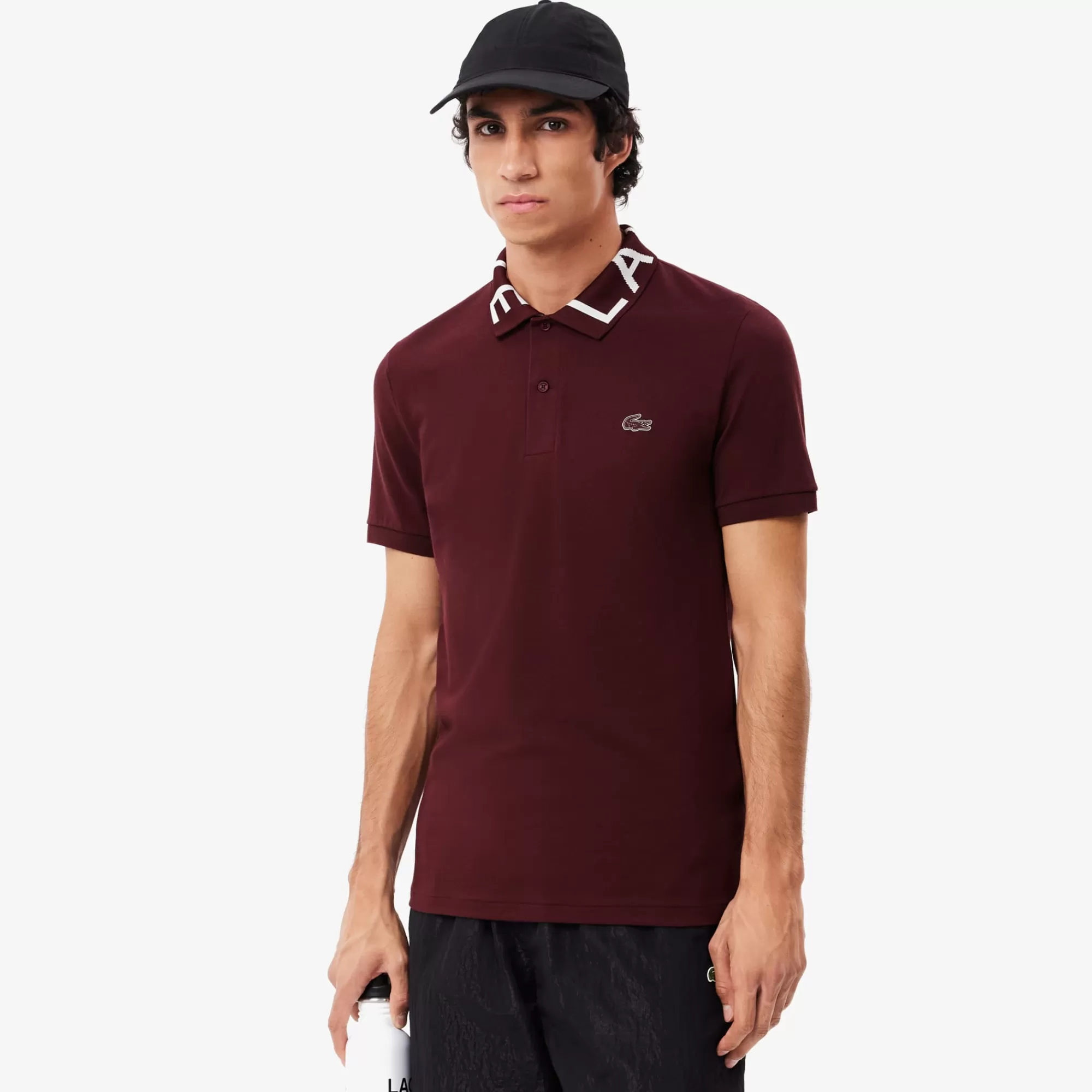 LACOSTE Polos^Polo Movement em Piqué Slim Fit