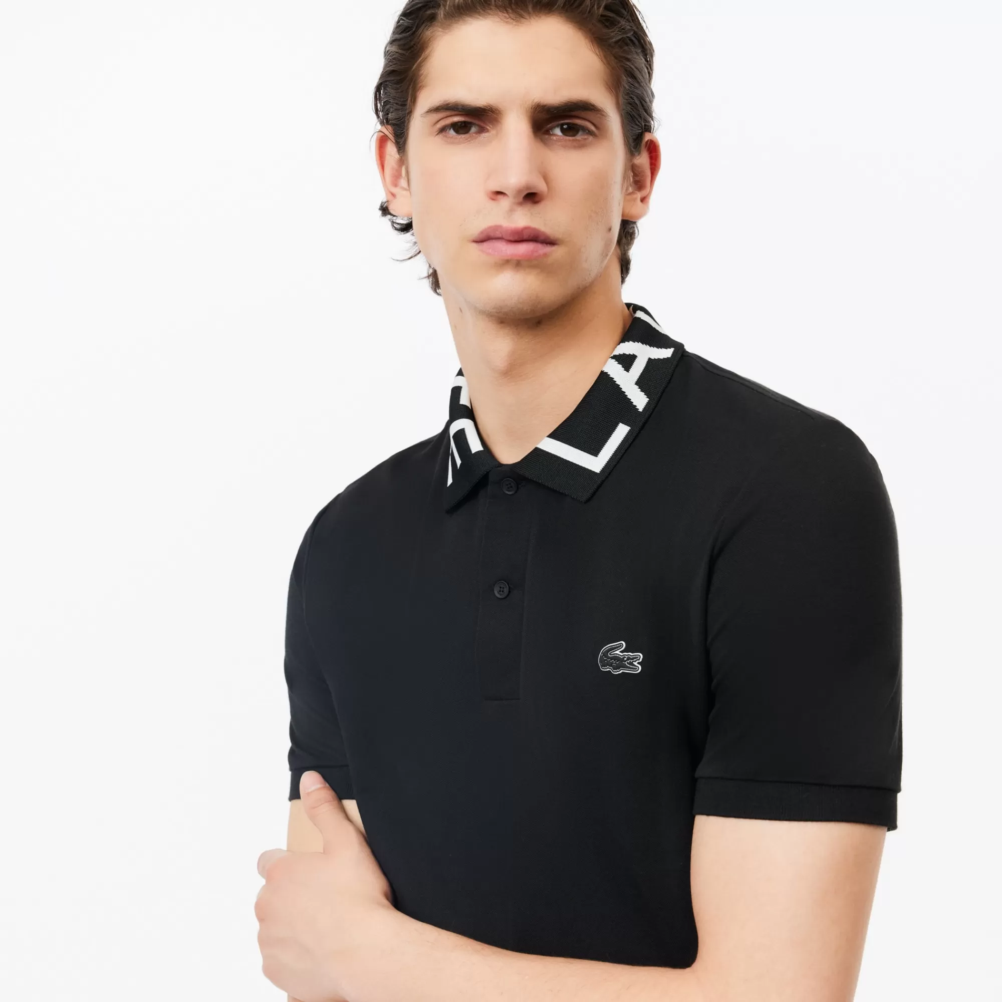 LACOSTE Polos^Polo Movement em Piqué Slim Fit