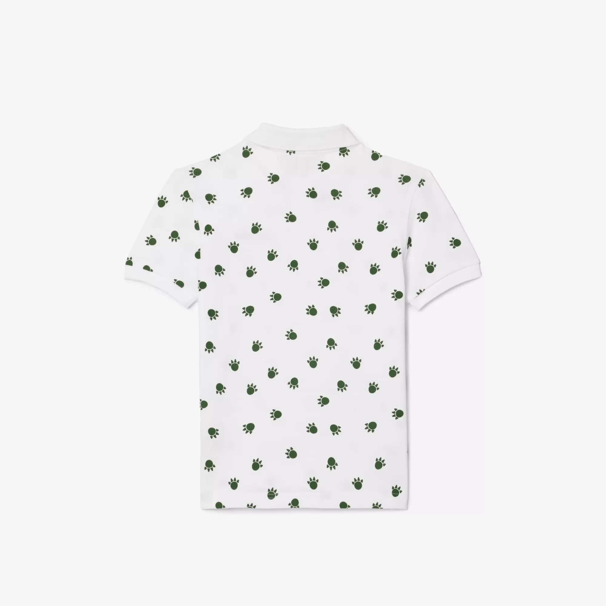 Crianças LACOSTE Moda Menina | Moda Menino^Polo Mini Piqué Estampado