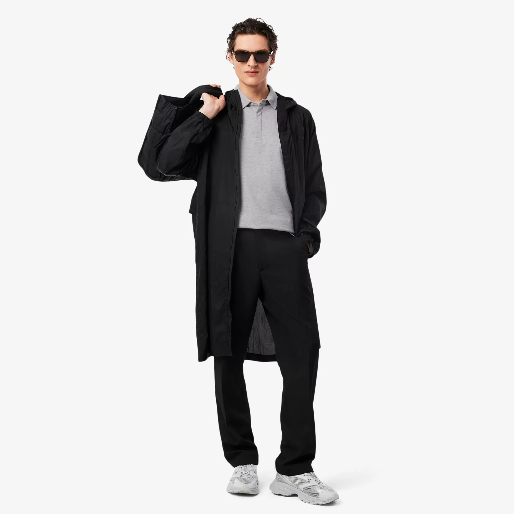 LACOSTE Polos^Polo Paris em Piqué Elástico Regular Fit