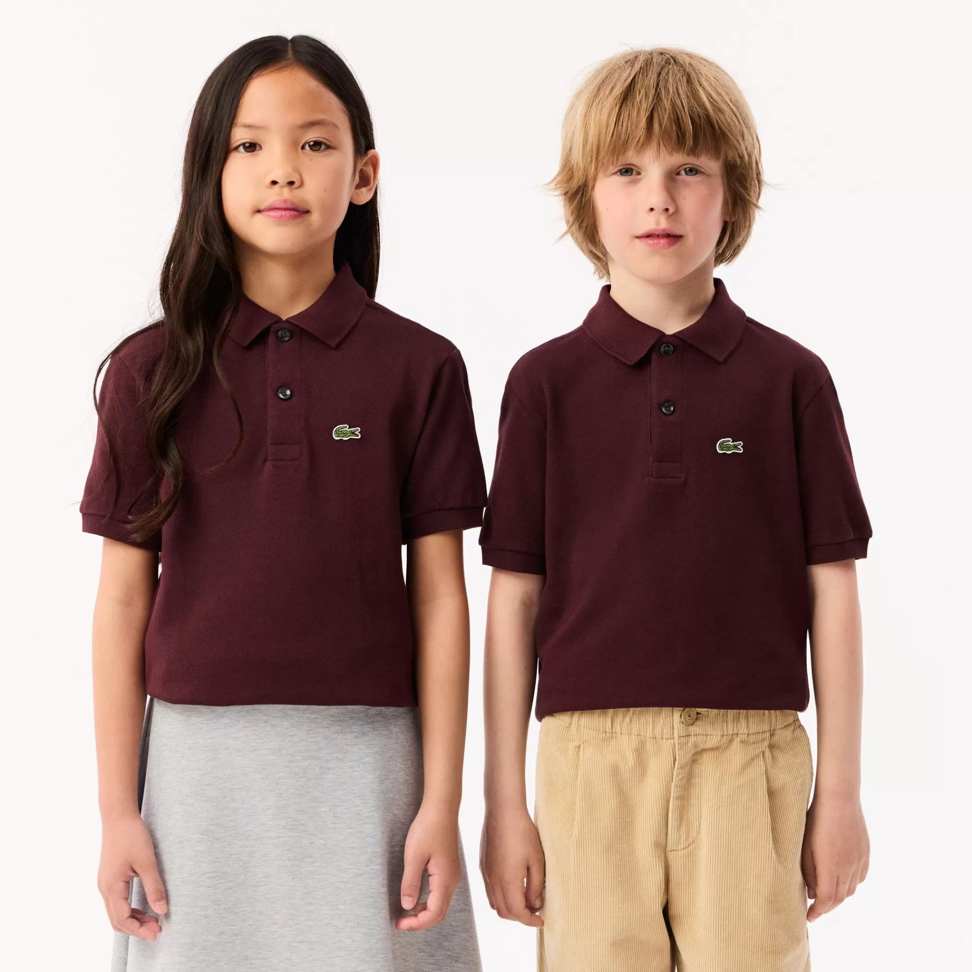 Crianças LACOSTE Moda Menina | Moda Menino^Polo Petit Piqué