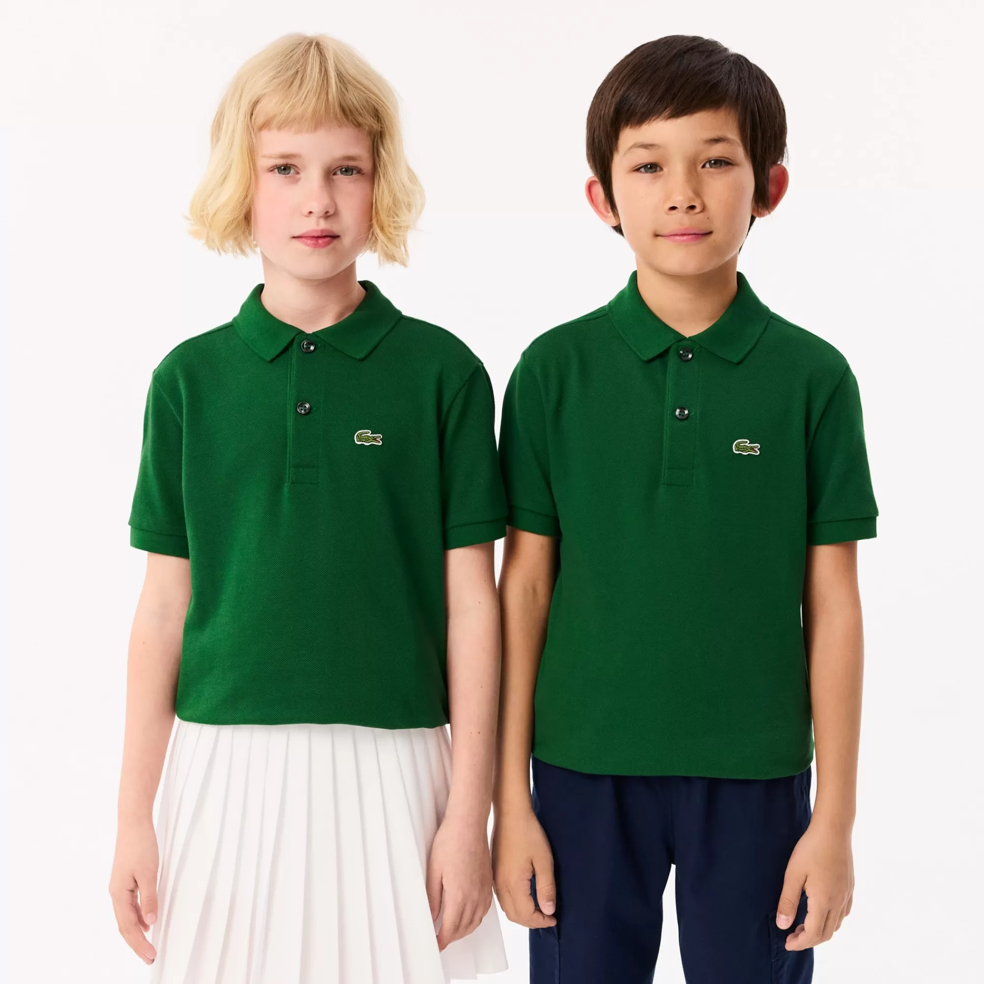 Crianças LACOSTE Moda Menina | Moda Menino^Polo Petit Piqué