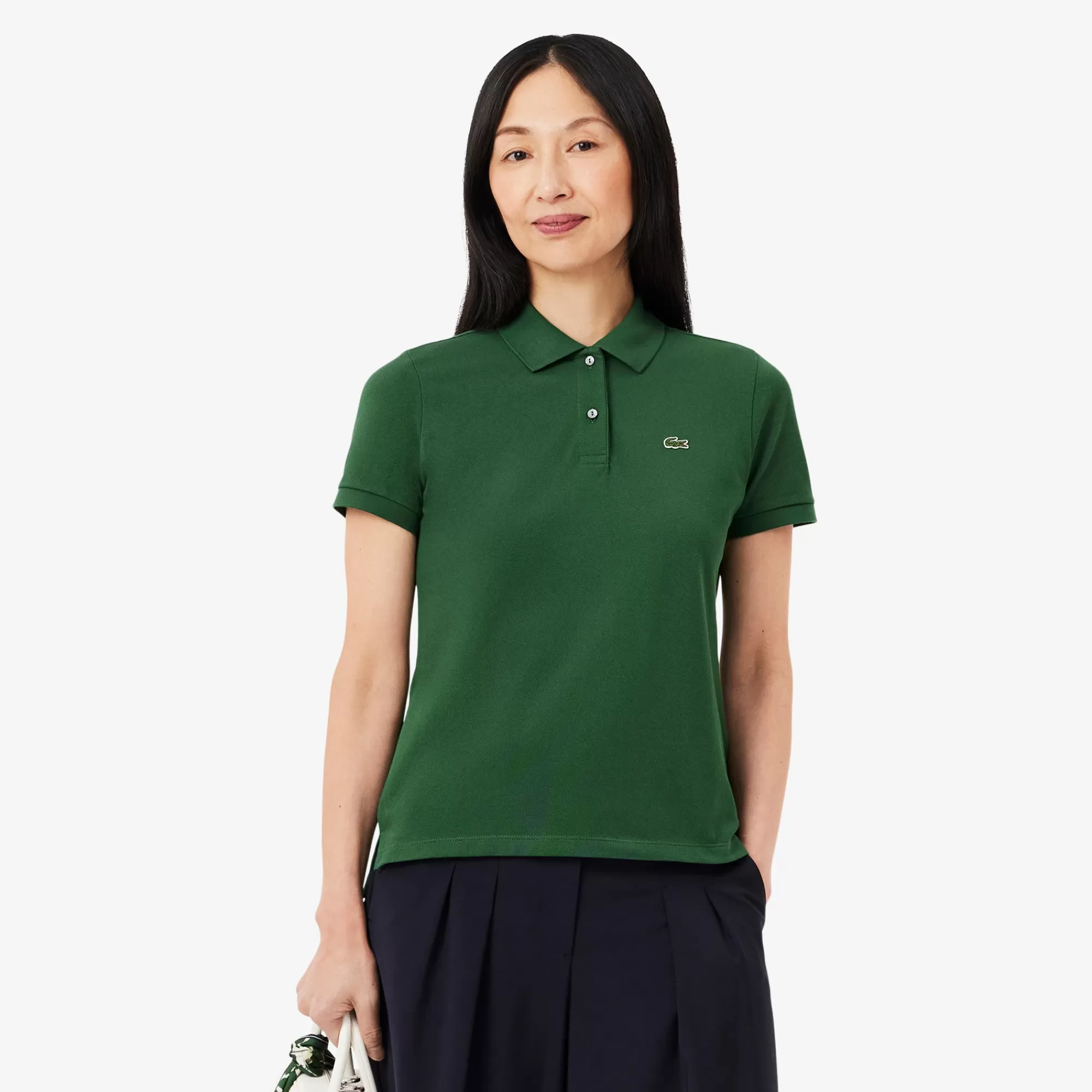 MULHER LACOSTE Polos^Polo Petit Piqué Flexível Regular Fit
