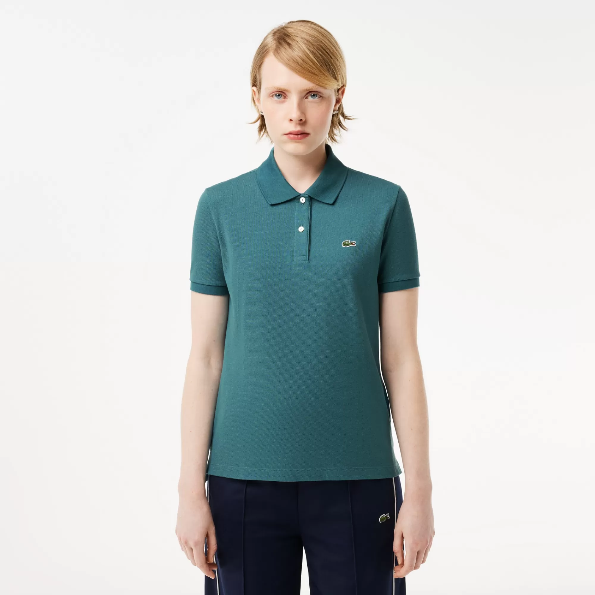 MULHER LACOSTE Polos^Polo Petit Piqué Flexível Regular Fit