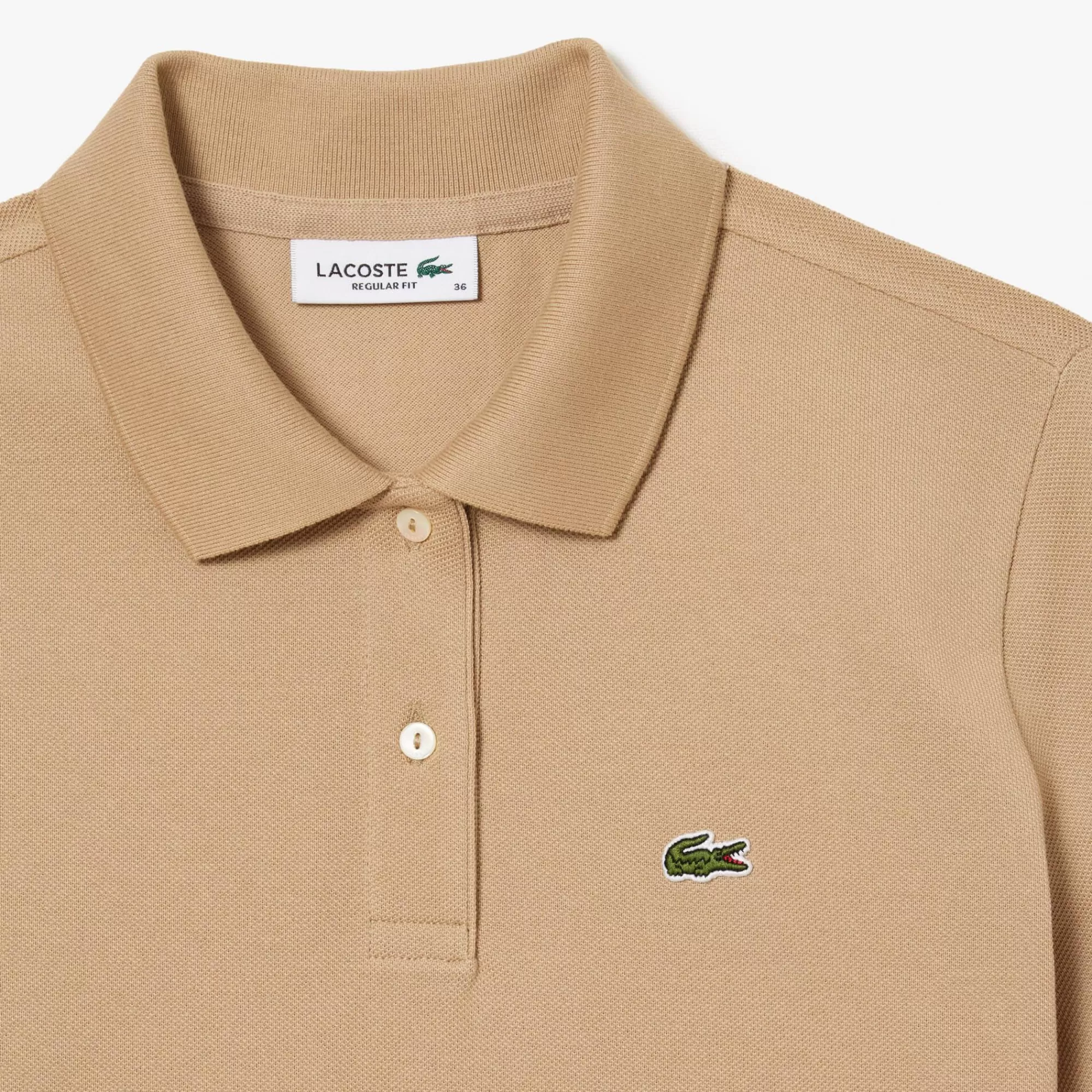 MULHER LACOSTE Polos^Polo Petit Piqué Flexível Regular Fit