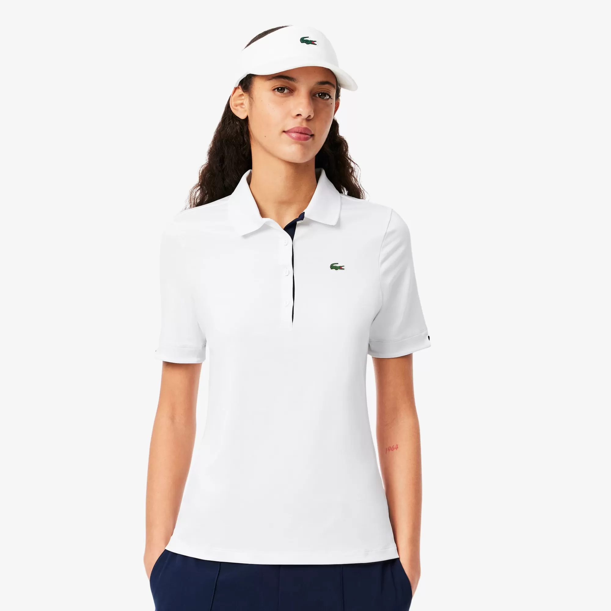 MULHER LACOSTE Golfe | Roupa Deportiva Mulher^Polo Piqué de Golf Elásticos com Proteção UV Slim Fit